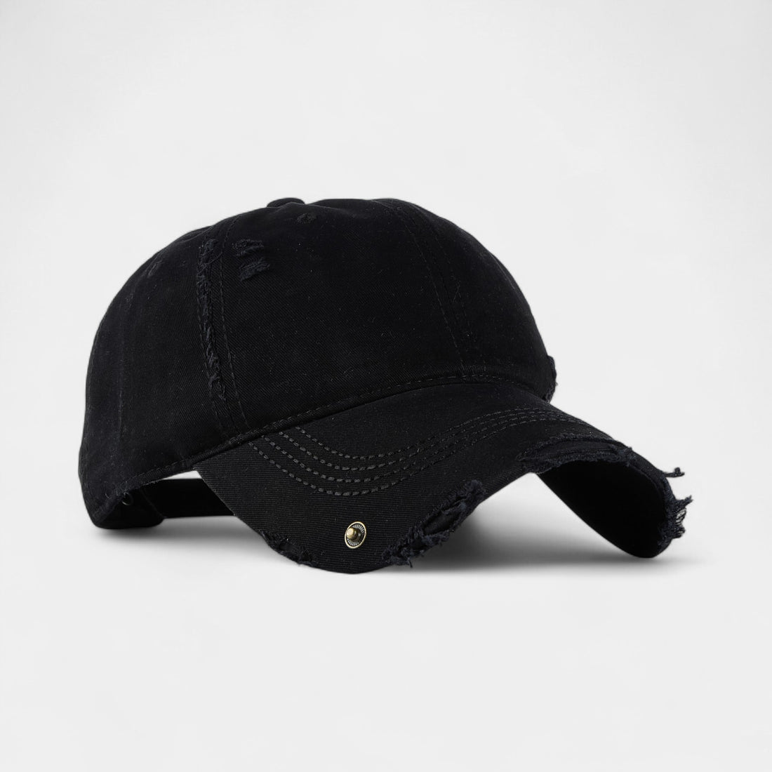 VINTAGE CUT WASHED DISTRESSED CAP