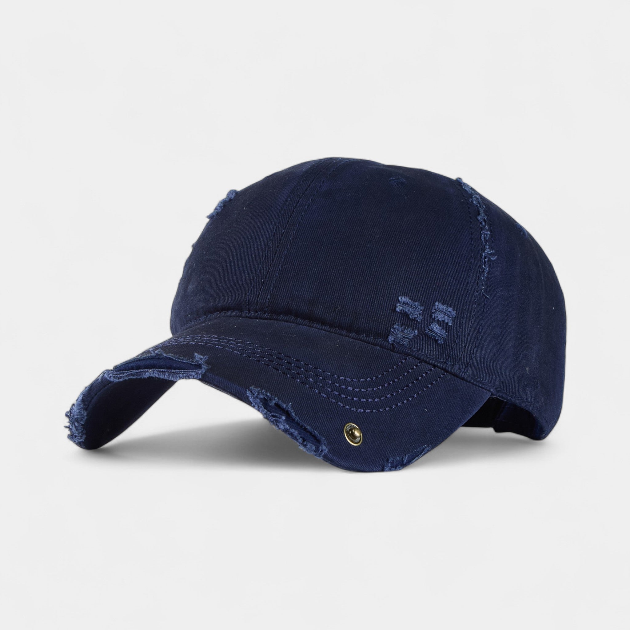 VINTAGE CUT WASHED DISTRESSED CAP