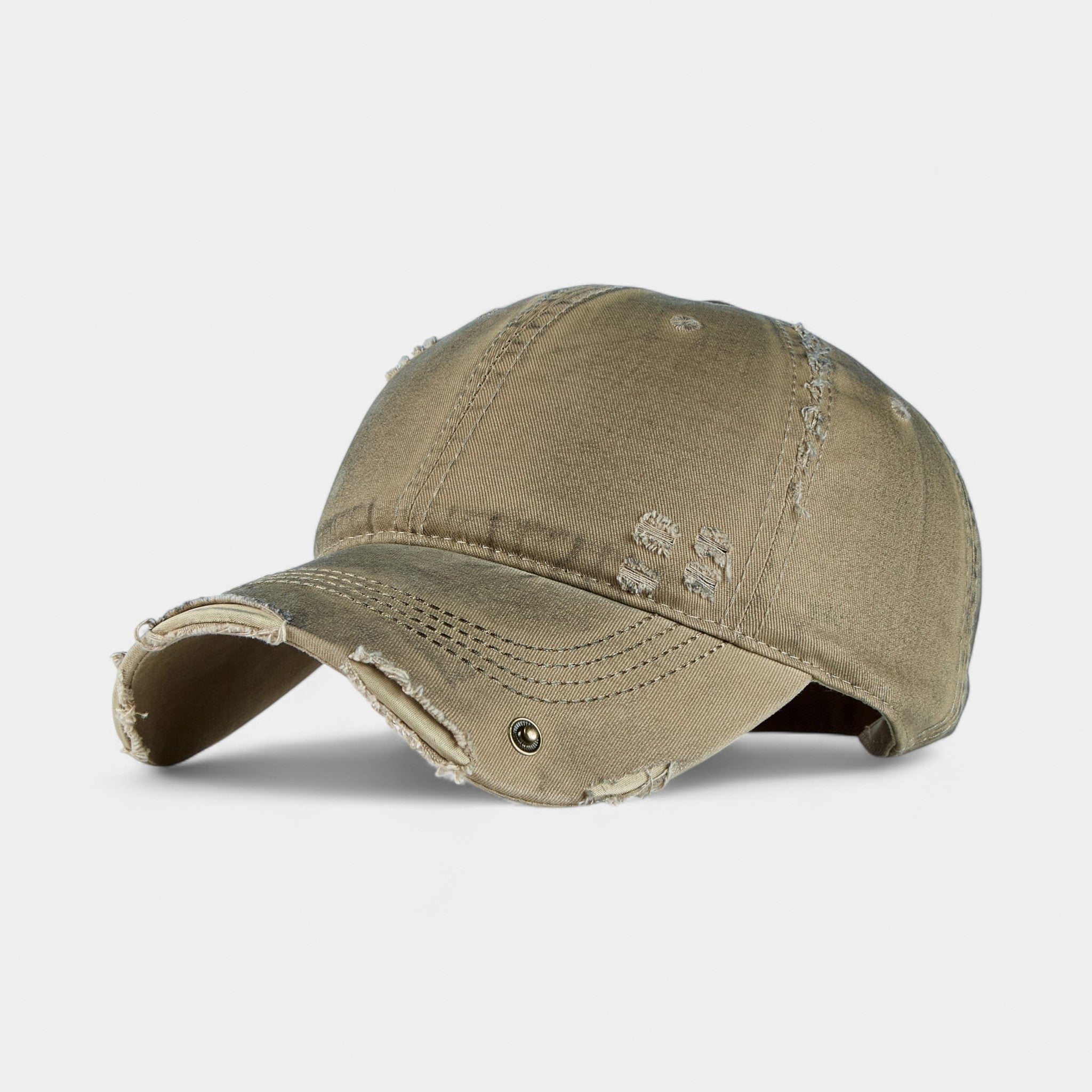 VINTAGE CUT WASHED DISTRESSED CAP