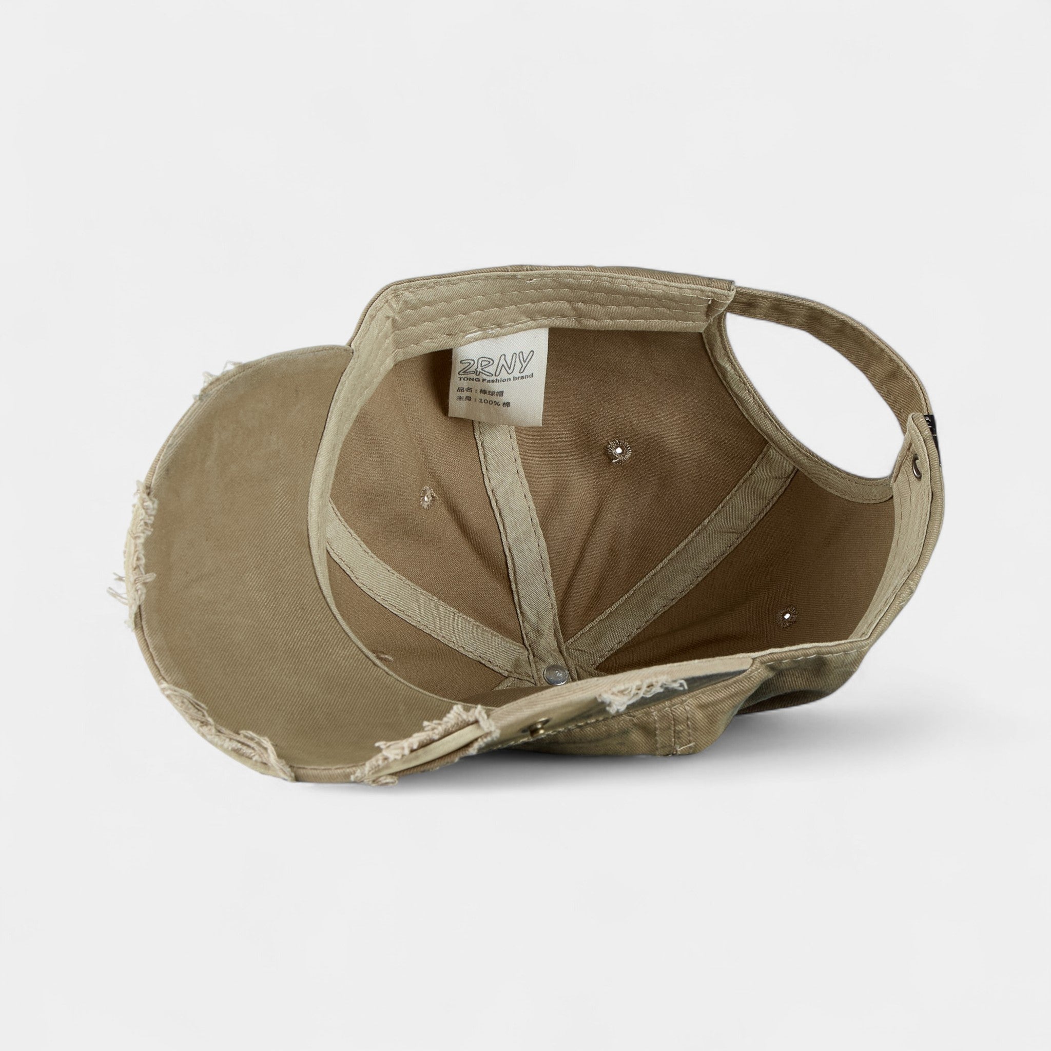 VINTAGE CUT WASHED DISTRESSED CAP
