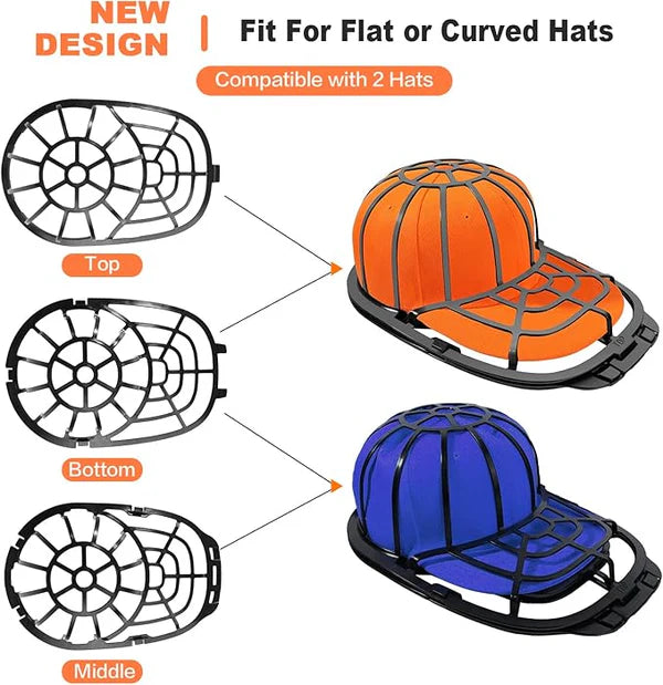 Cap Washer & Hat Protector (Fits 2 Caps)
