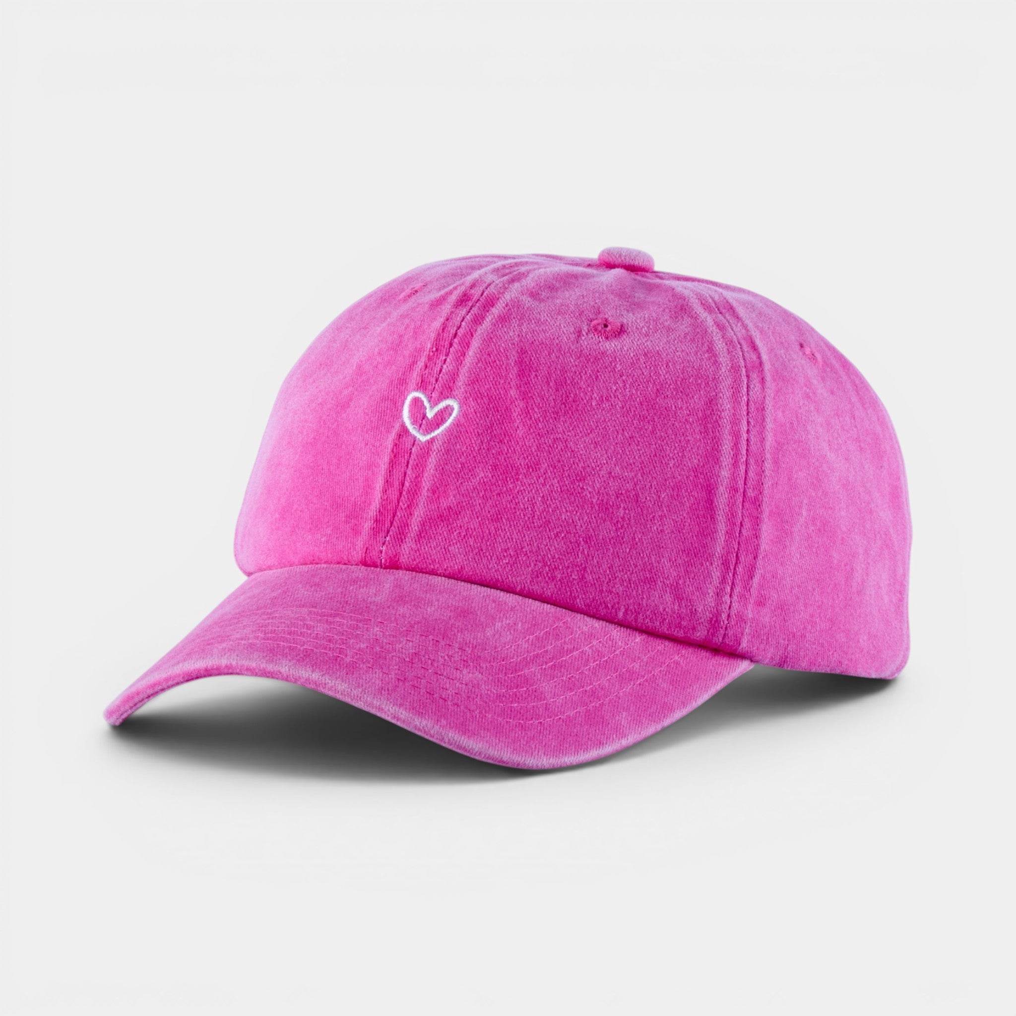 Red Heart Washed Dad Hat