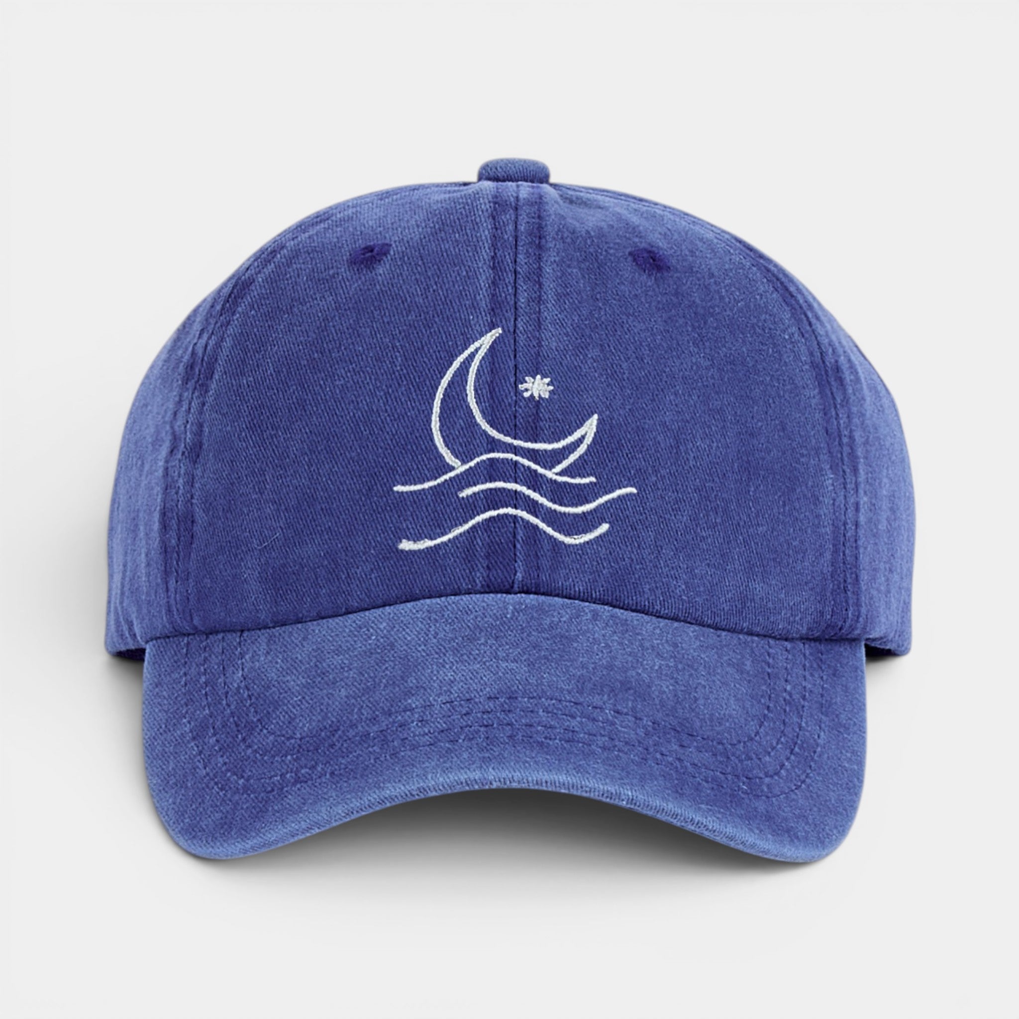 Sun & Moon Washed Dad Hat