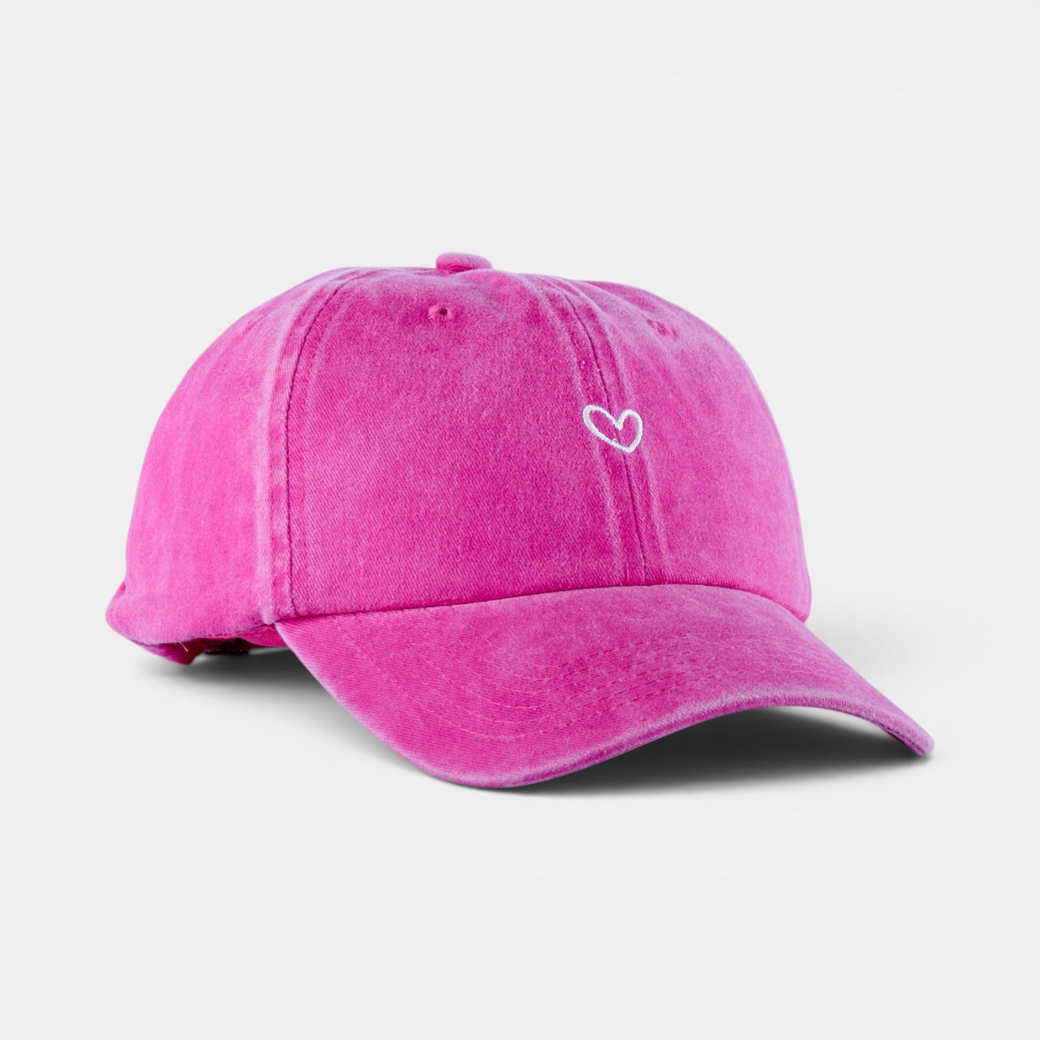 Red Heart Washed Dad Hat