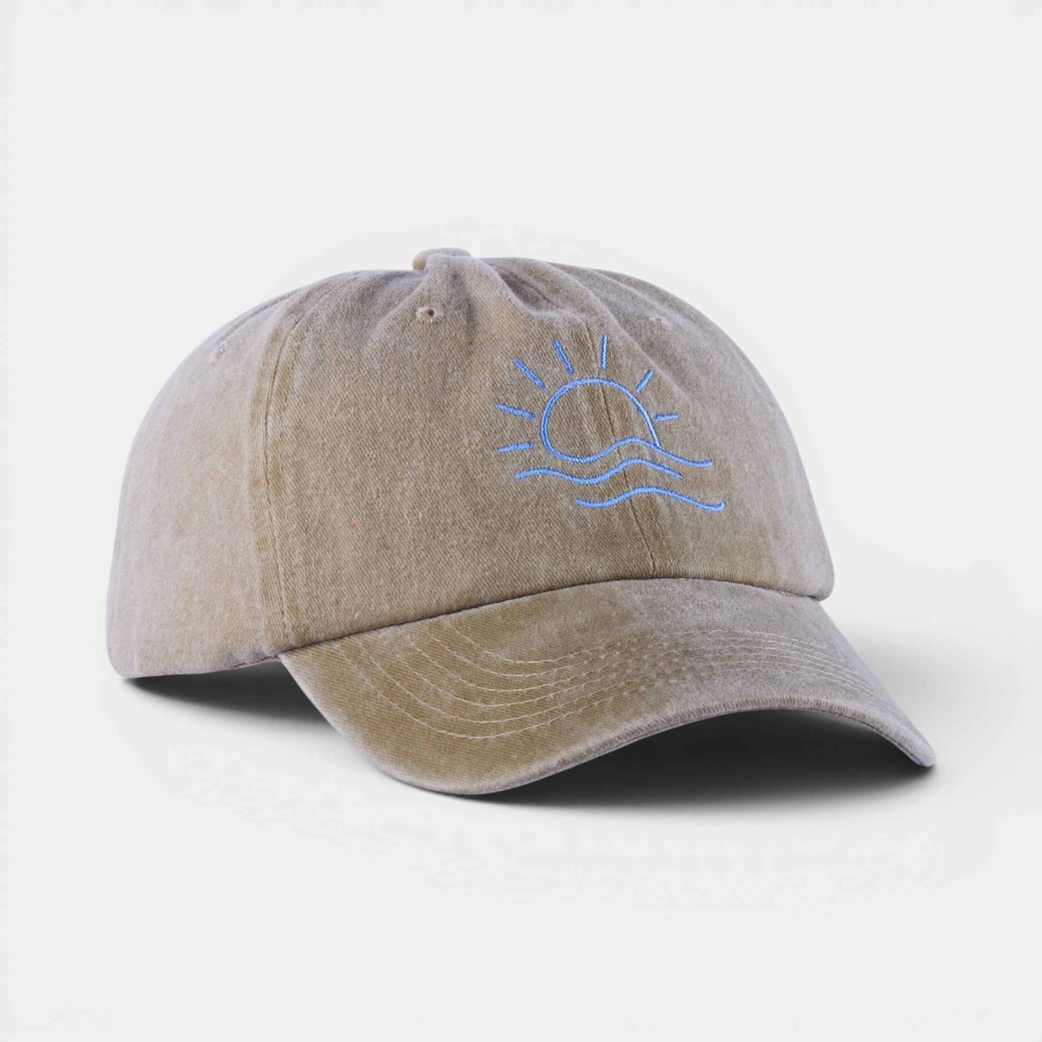 Sun & Moon Washed Dad Hat