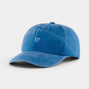 Red Heart Washed Dad Hat