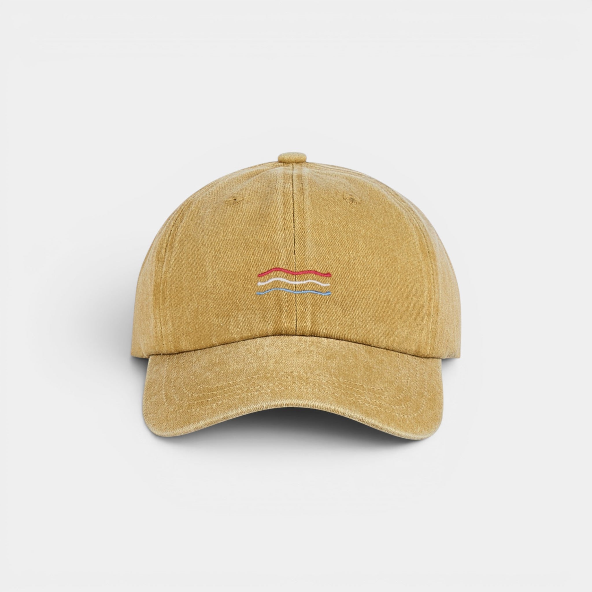 Summer Wave Washed Dad Hat
