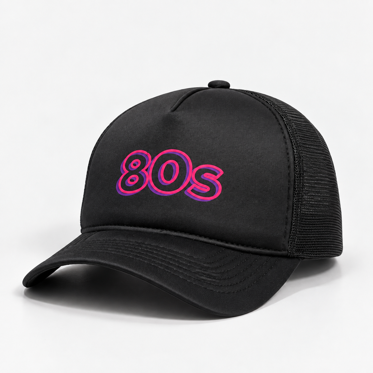 80s Neon Trucker Hat