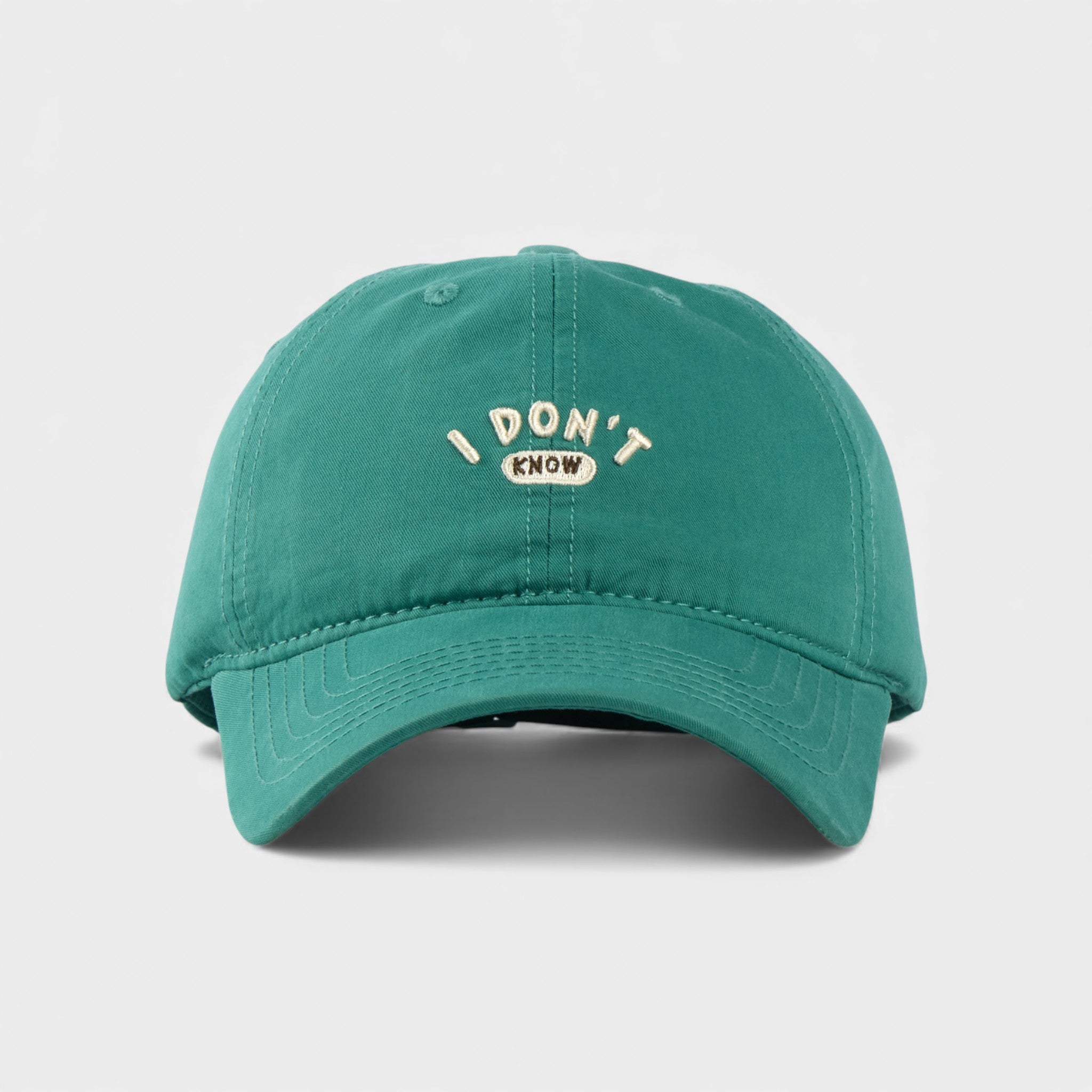 I DON'T KNOW COTTON DAD HAT CAP