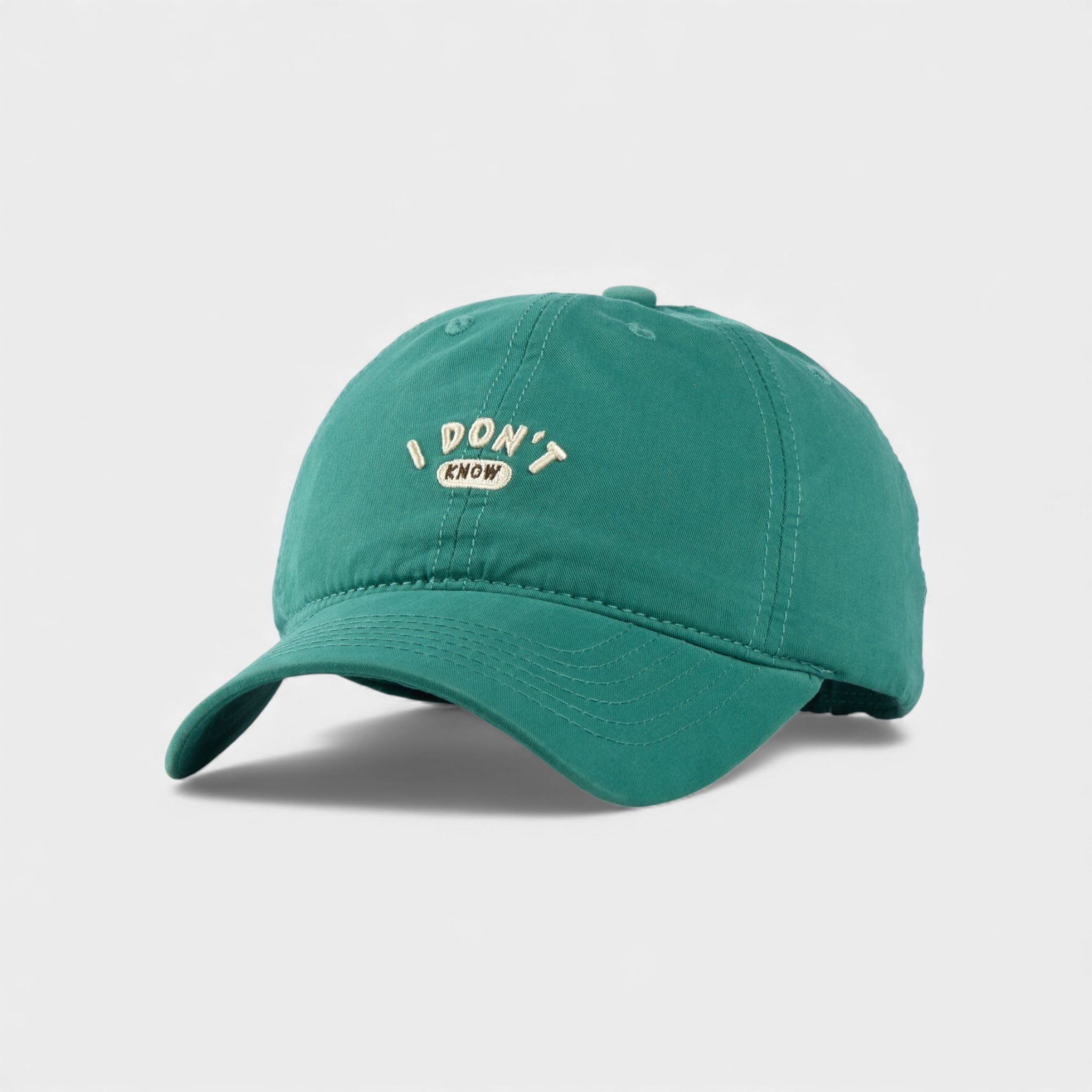 I DON'T KNOW COTTON DAD HAT CAP