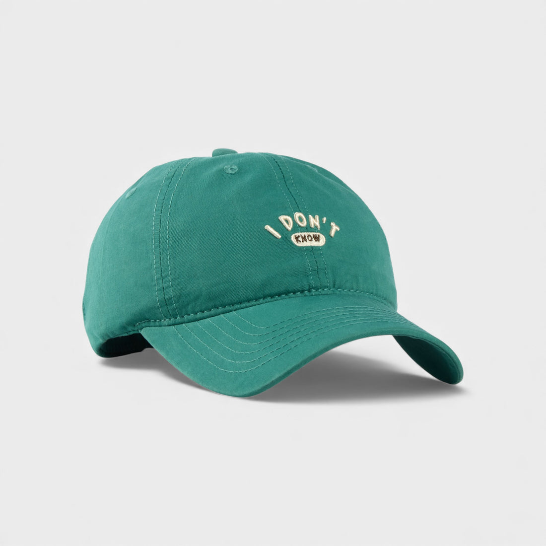 I DON'T KNOW COTTON DAD HAT CAP