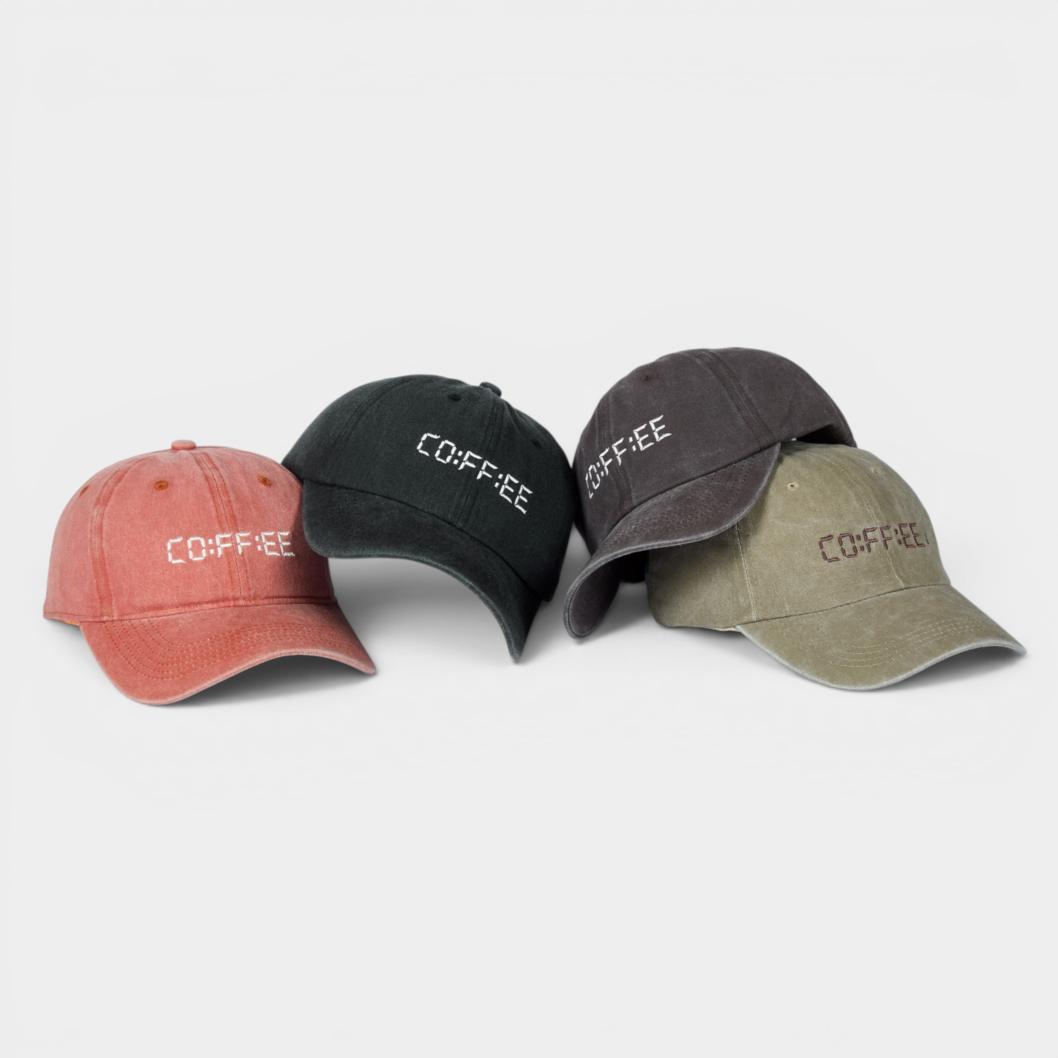 قبعه CO:FF:EE DO HATSقطن مغسول