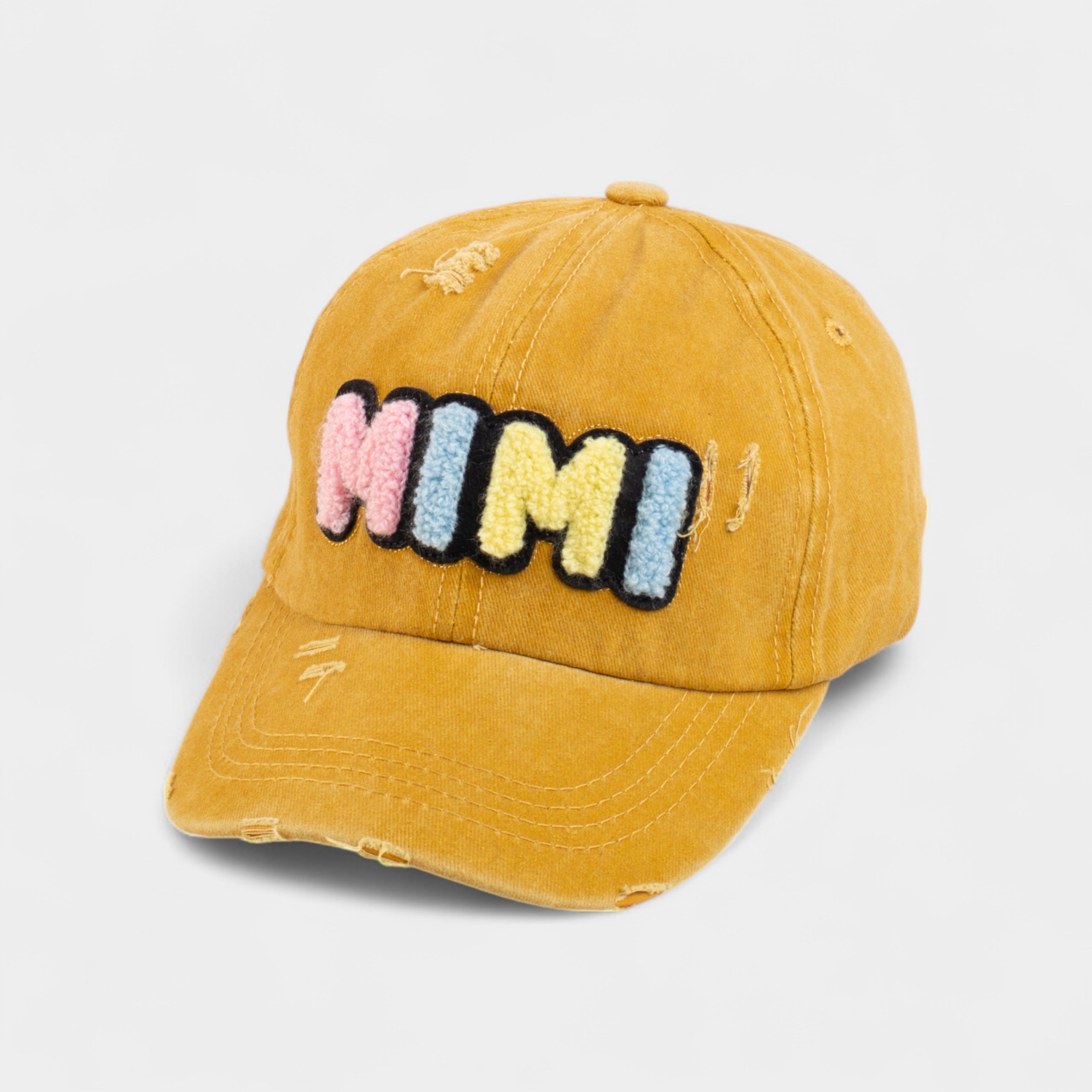 قبعه MIMI CUTTING قطن مغسول للاطفال 