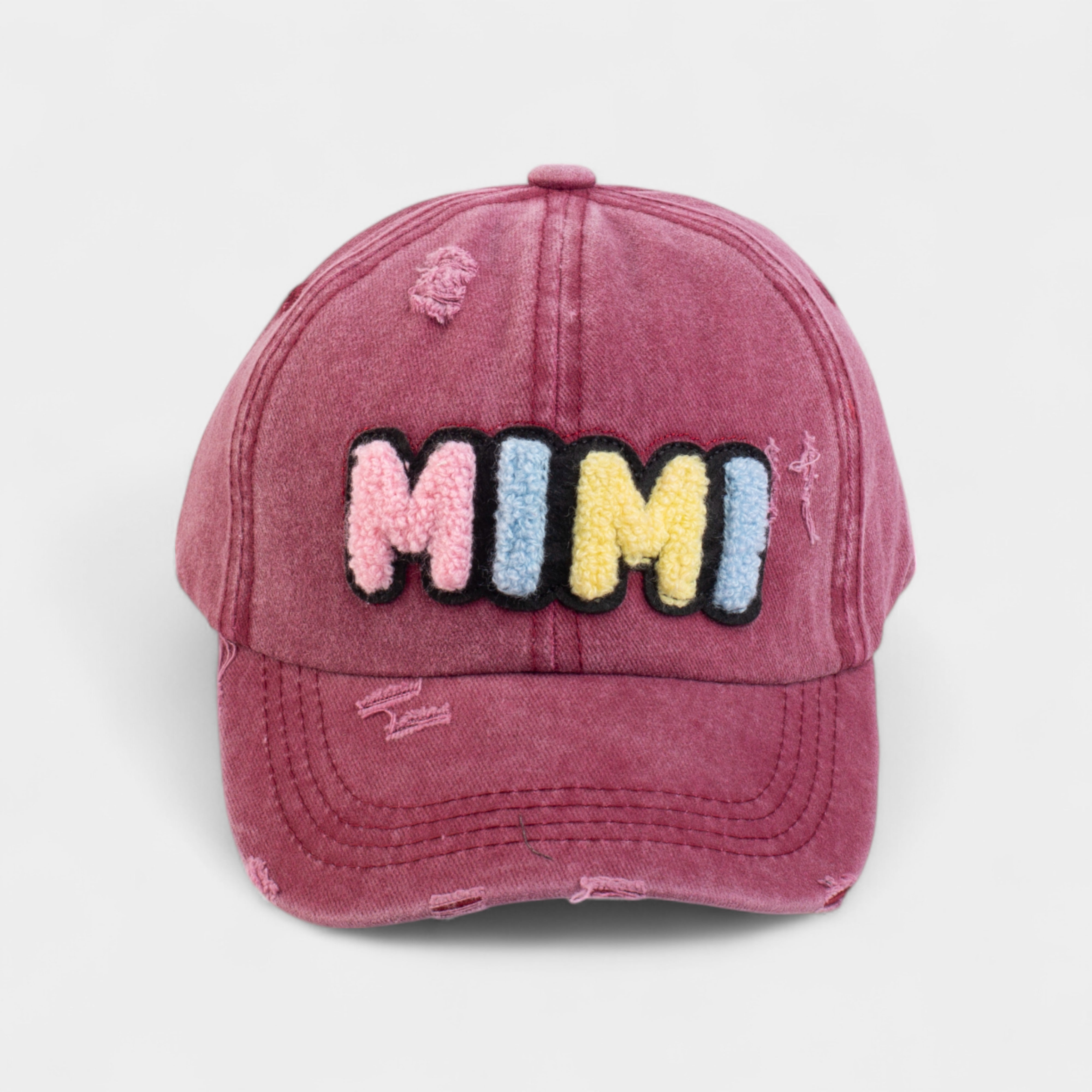 قبعه MIMI CUTTING قطن مغسول للاطفال 