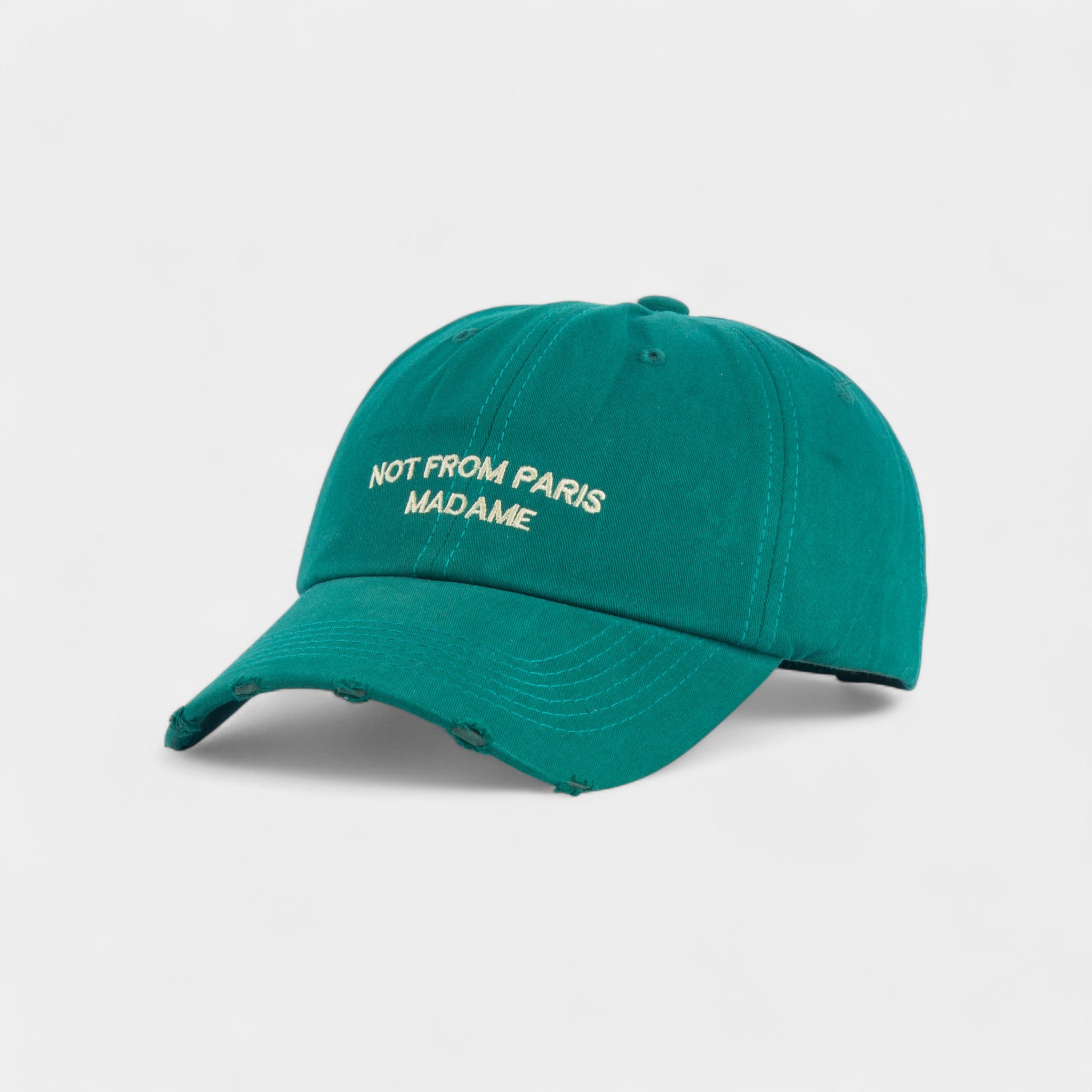 NOT FROM PARIS COTTON DAD HAT CAP