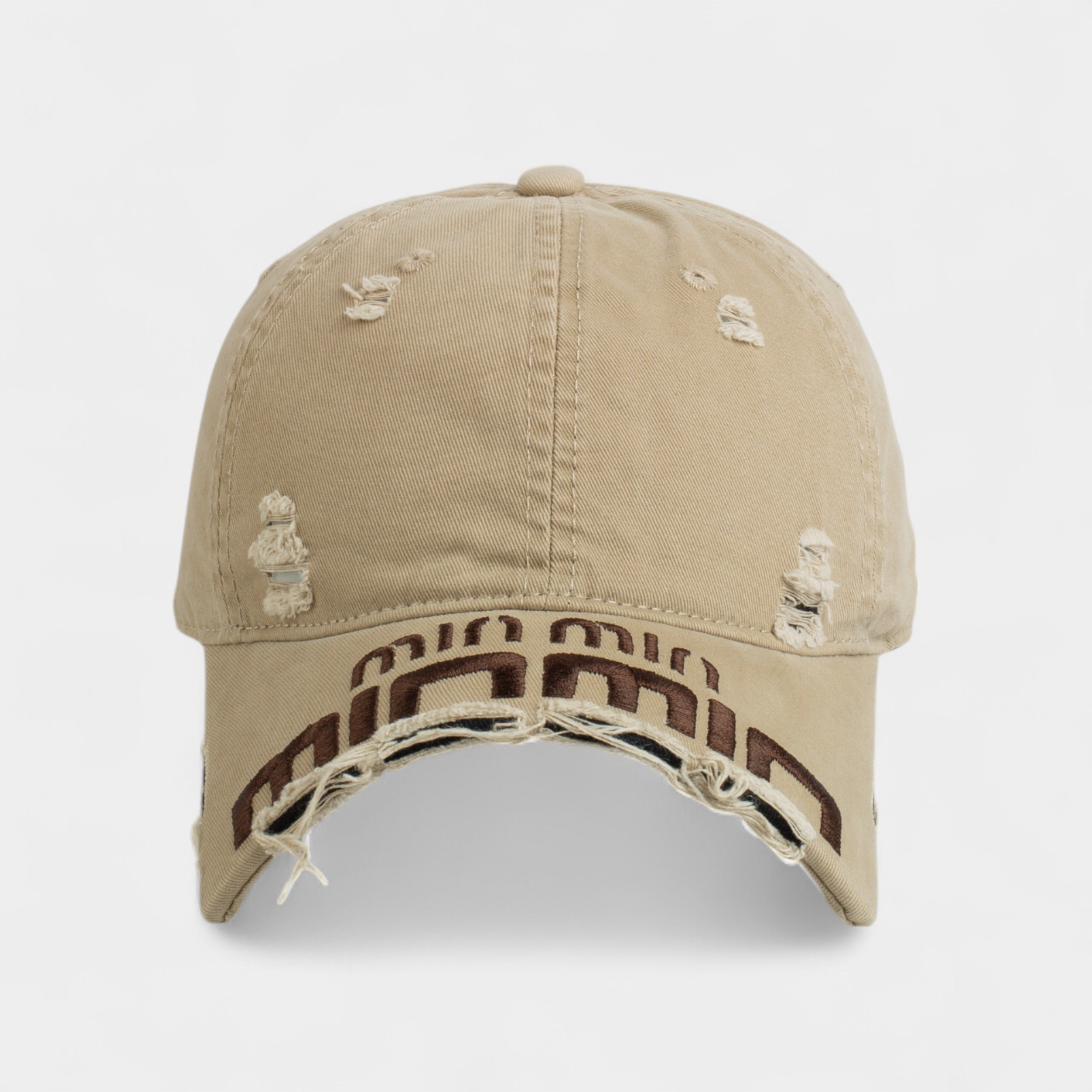 MIU MIU CUTTING COTTON CAP