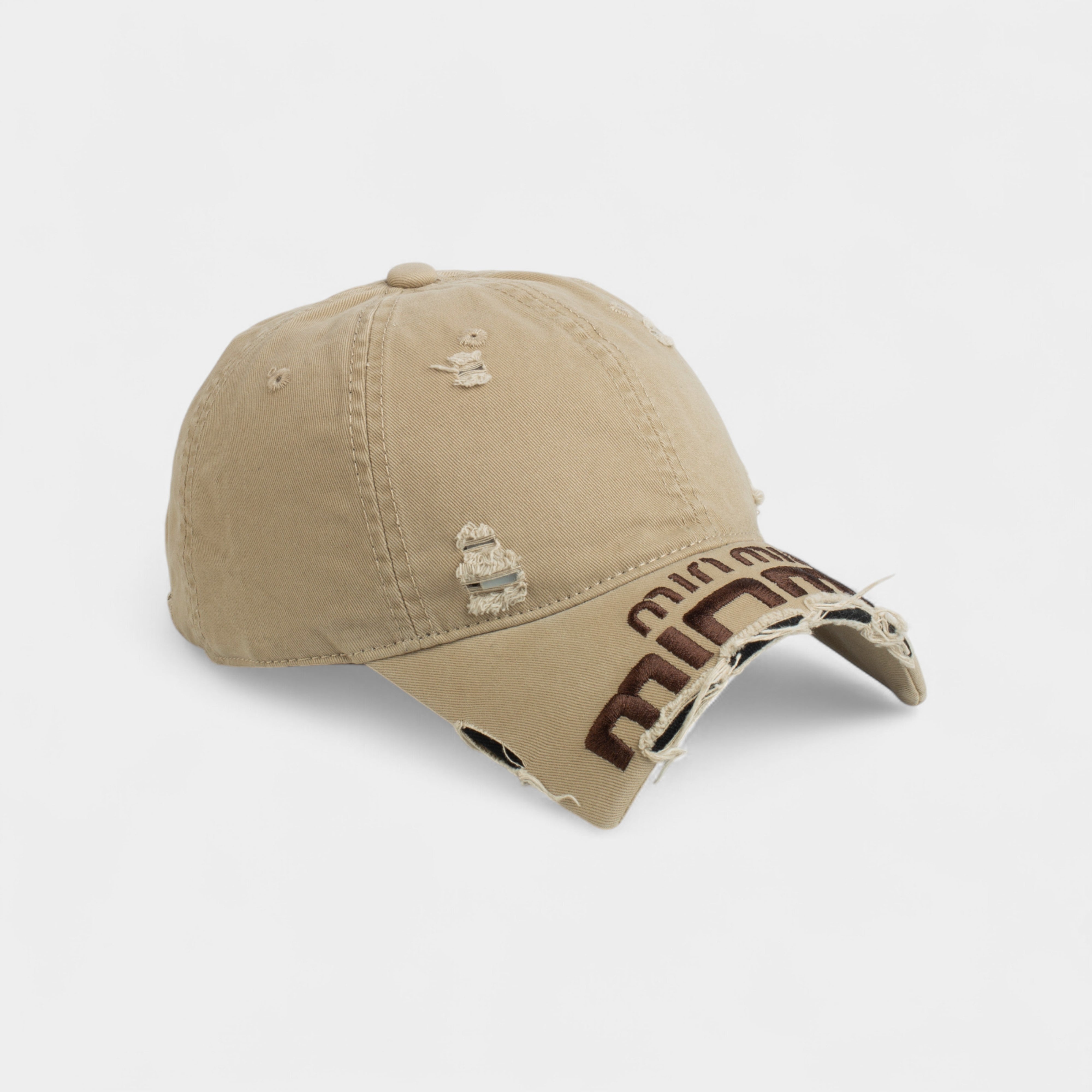 MIU MIU CUTTING COTTON CAP