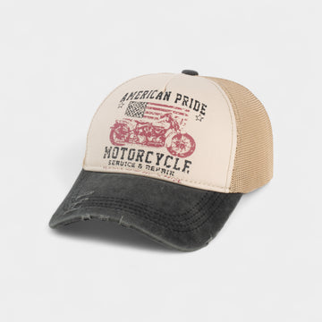 AMERICAN PRIDE TRUCKER HAT
