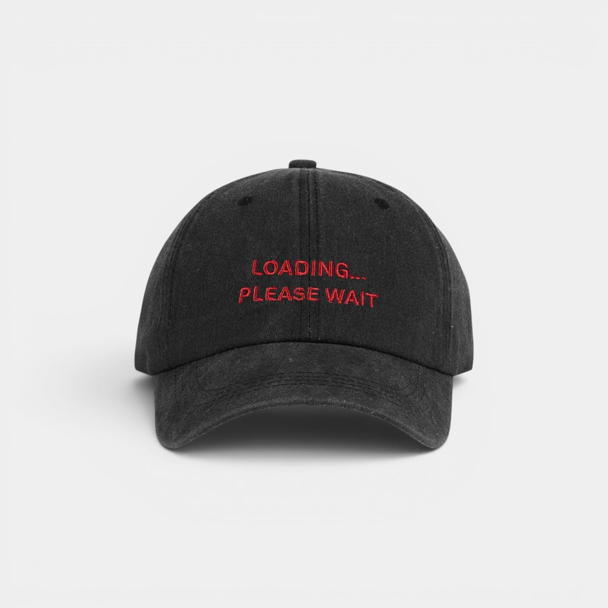 Loading… Please Wait washed dad hat by DOHATS — 100% cotton adjustable unisex cap (view 13)