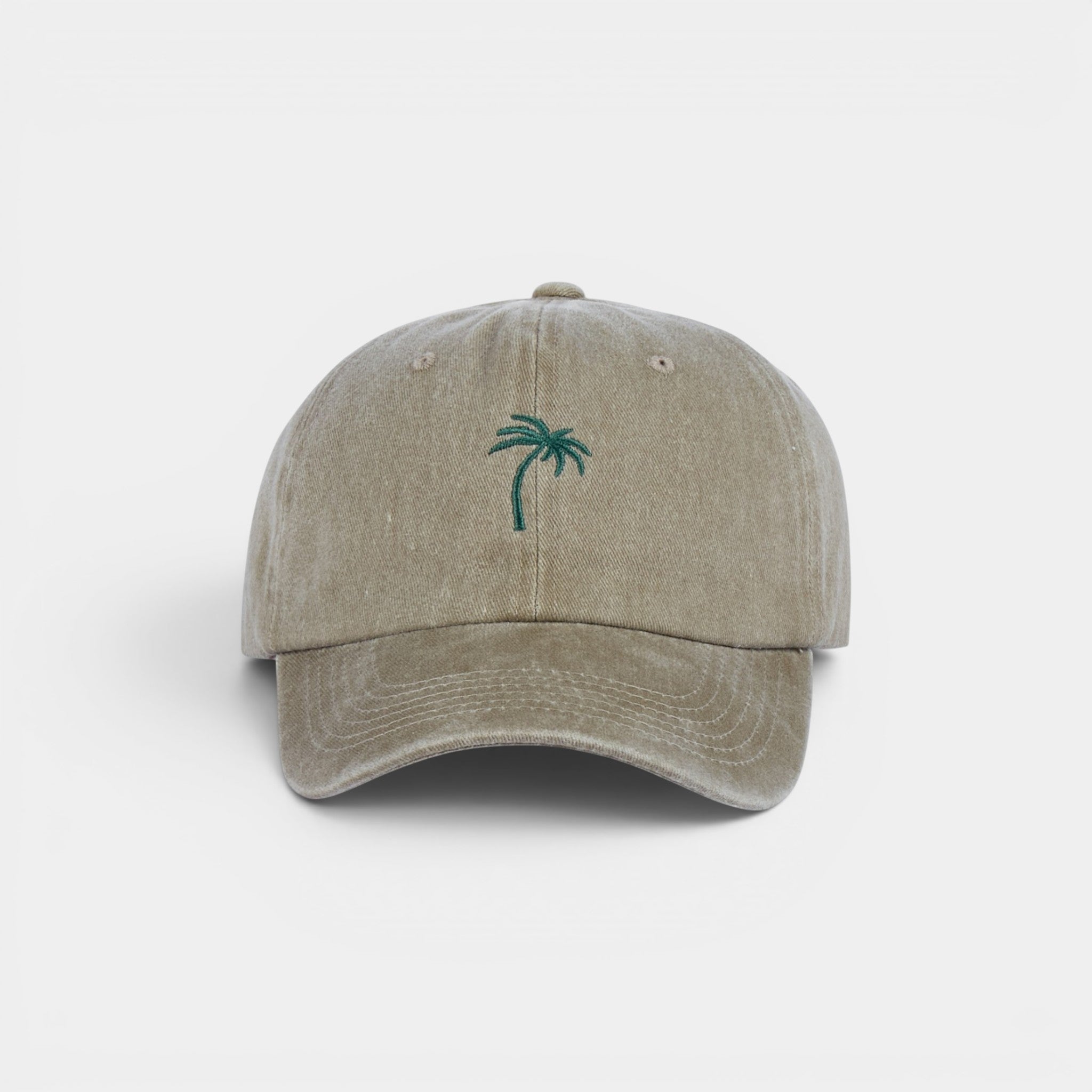 Palm Tree washed dad hat by DOHATS — 100% cotton adjustable unisex cap (view 13)