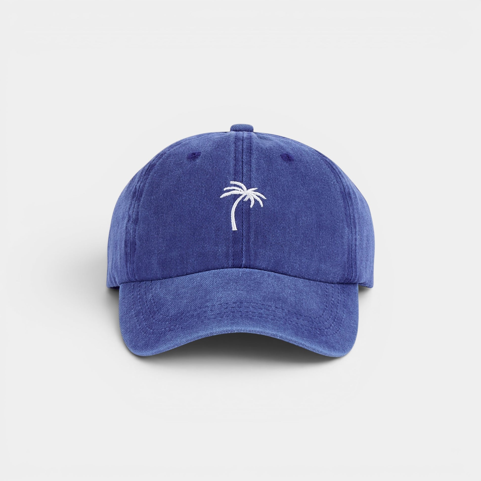 Palm Tree washed dad hat by DOHATS — 100% cotton adjustable unisex cap (view 8)