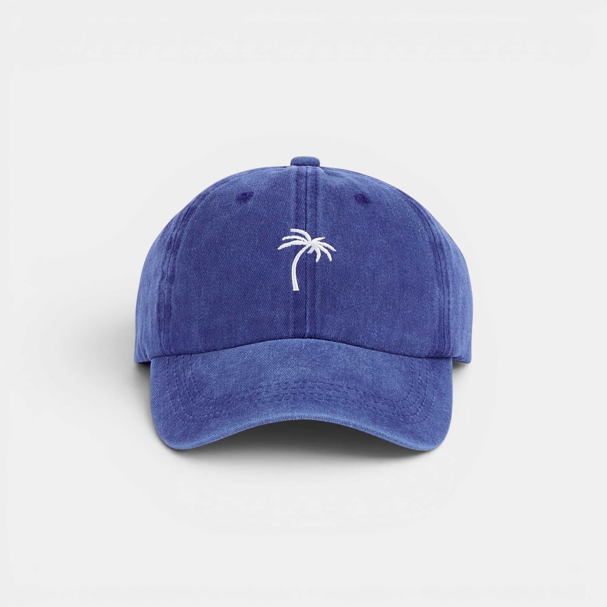 Palm Tree washed dad hat by DOHATS — 100% cotton adjustable unisex cap (view 8)