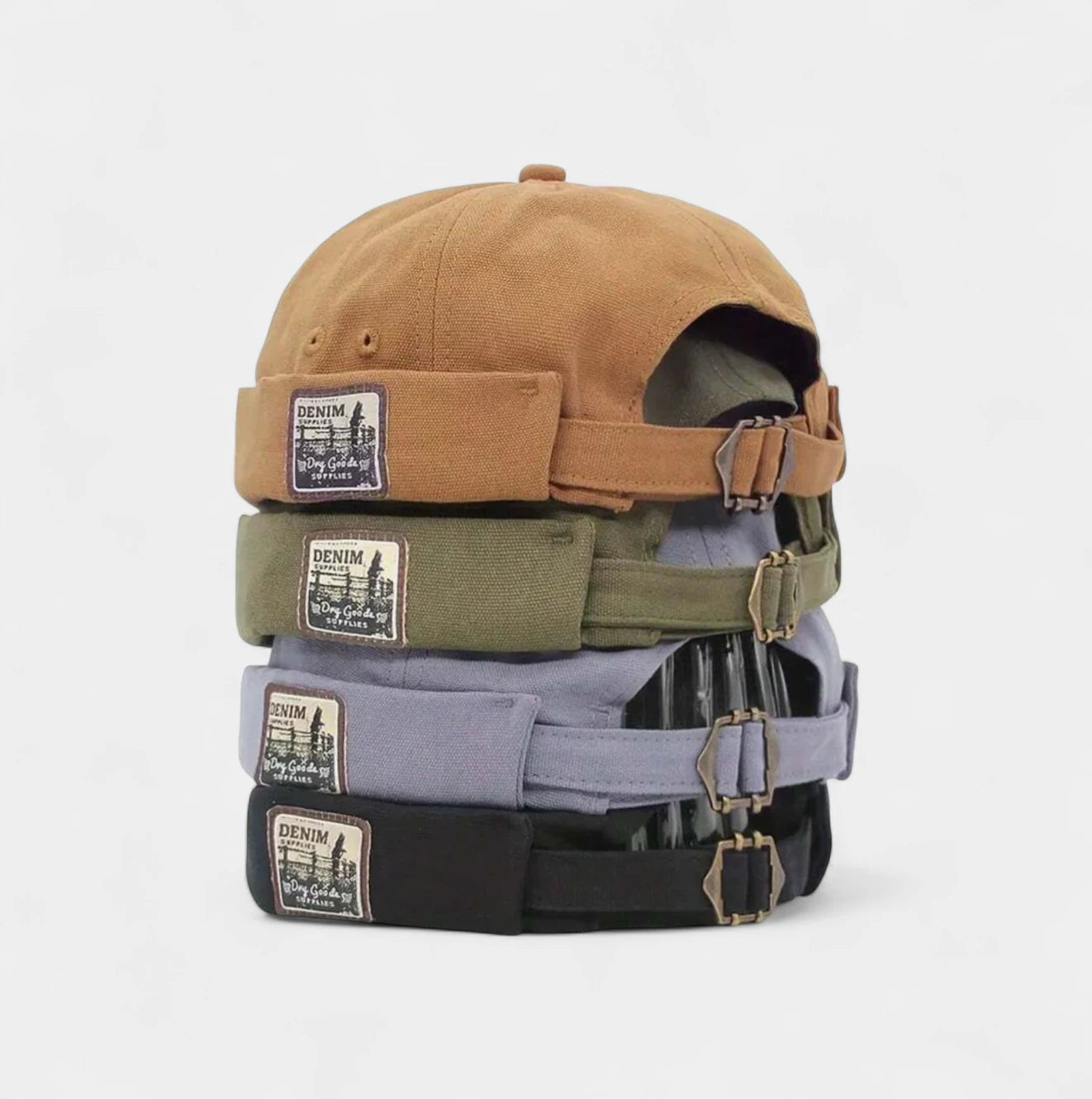 denim cotton docker hat dc-211