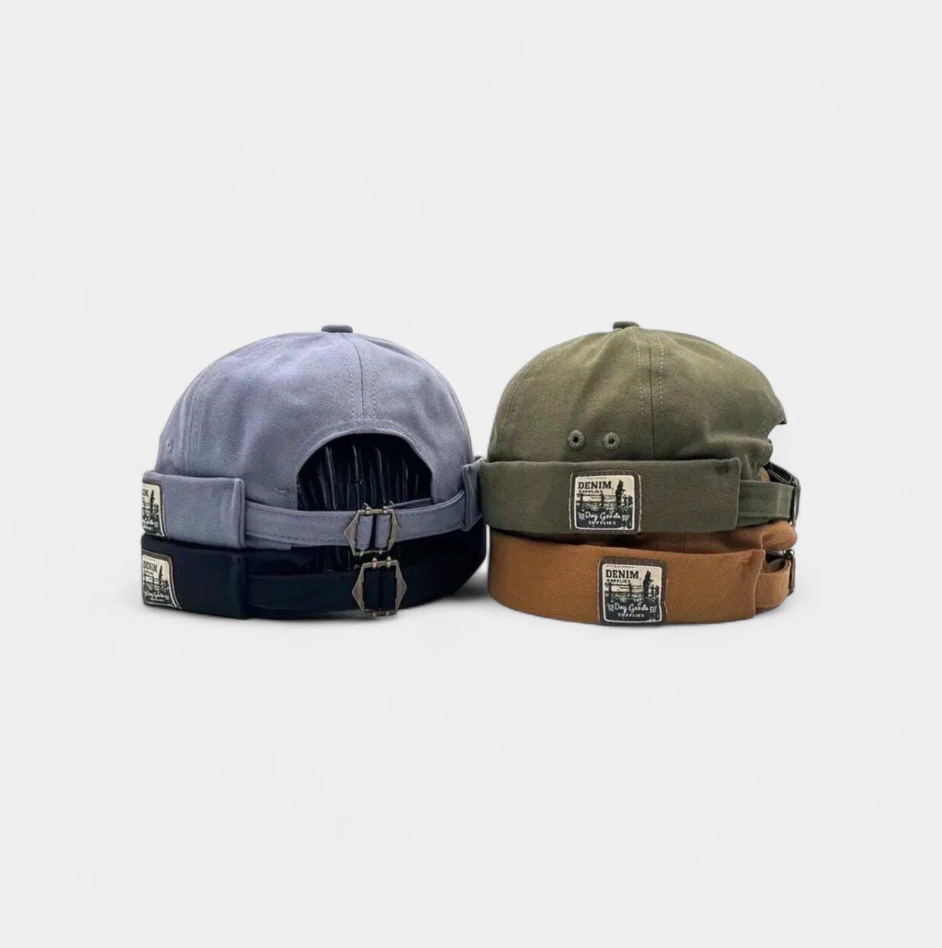 denim cotton docker hat dc-211