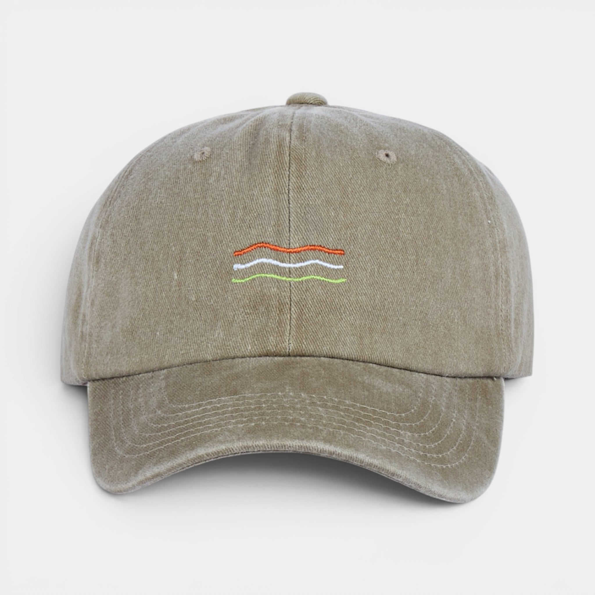 Summer Wave Washed Dad Hat