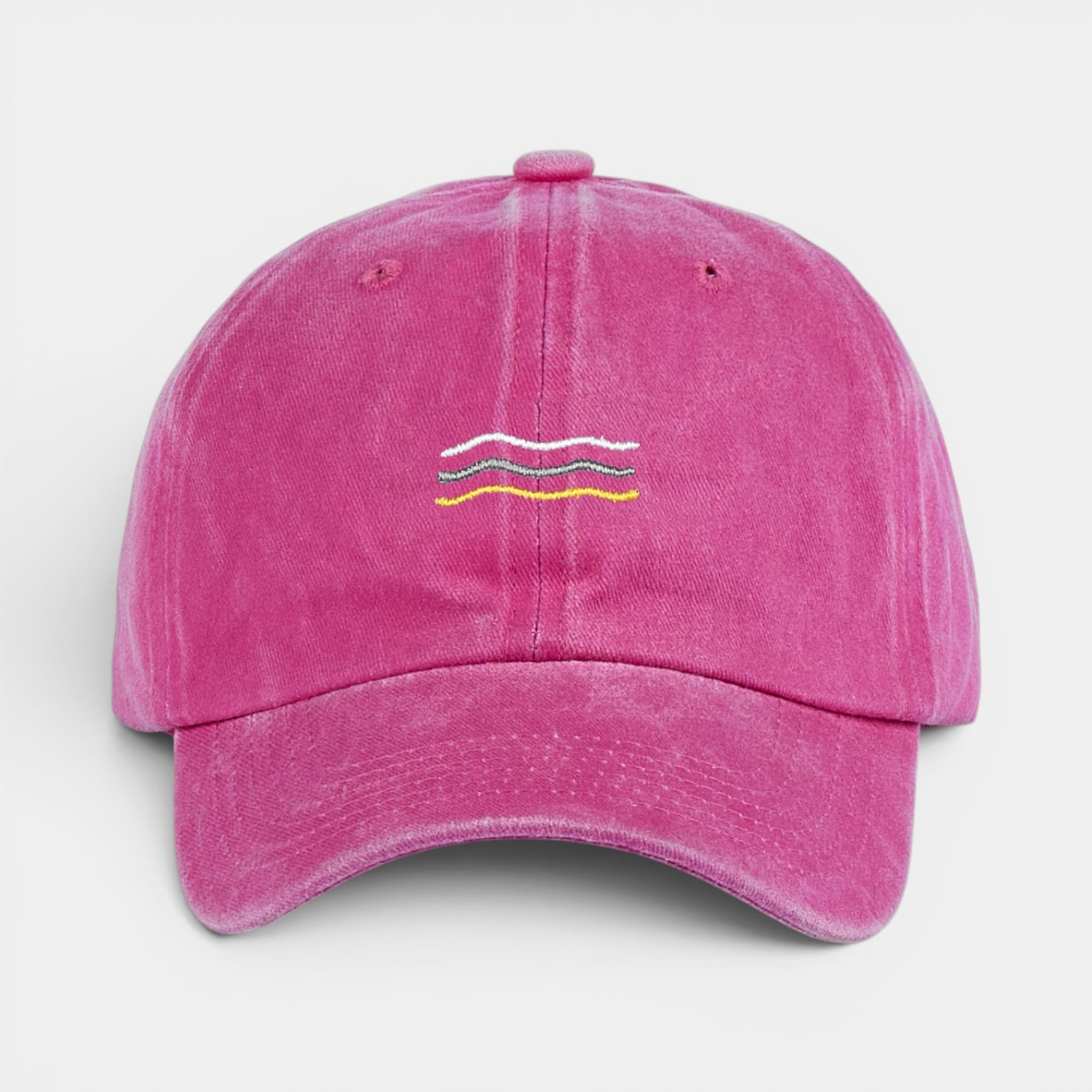 Summer Wave Washed Dad Hat