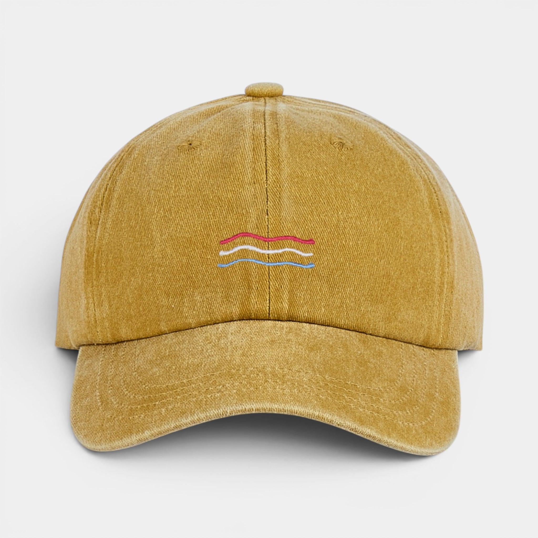 Summer Wave Washed Dad Hat