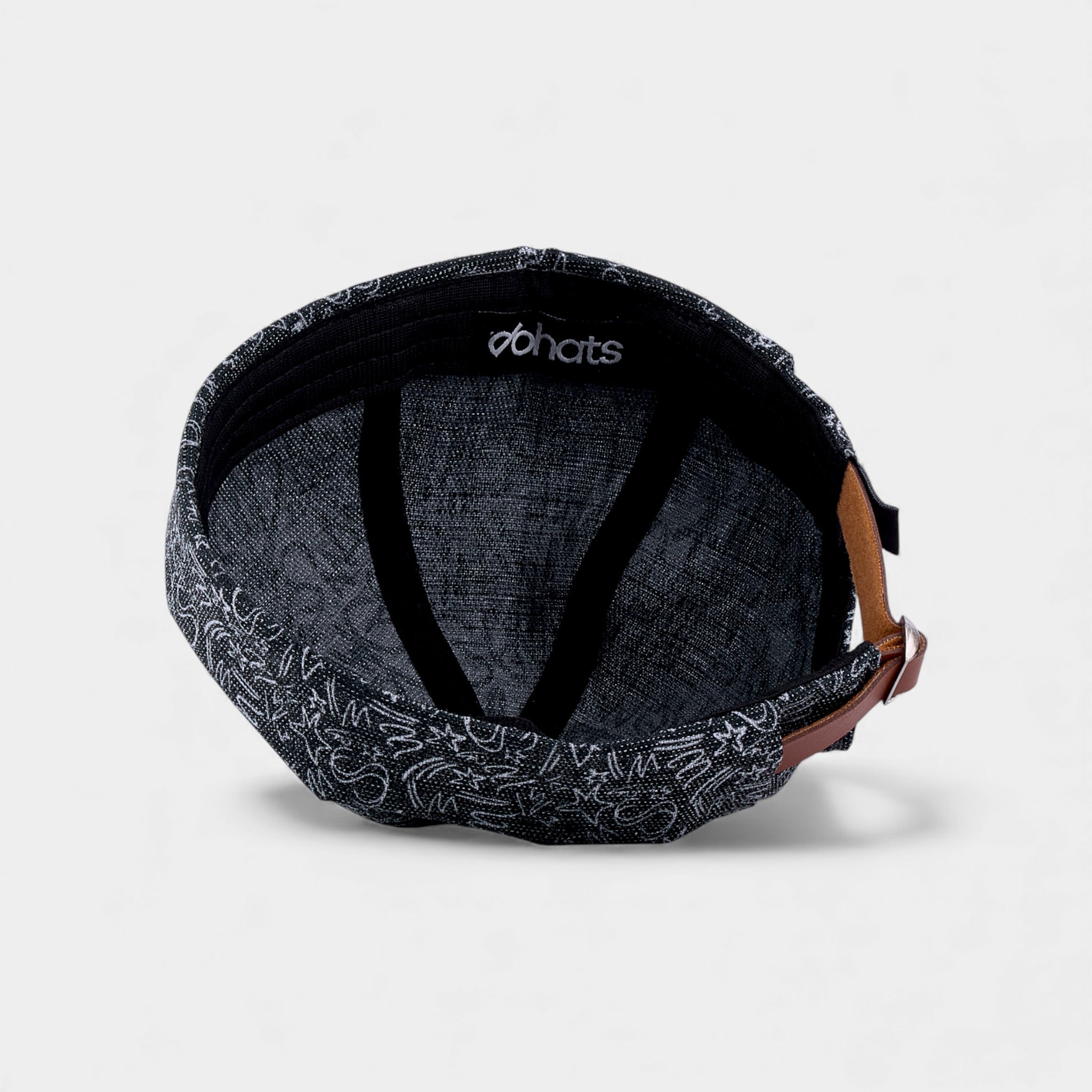 DOHATS BLACK SCRATCHES DOCKER HAT
