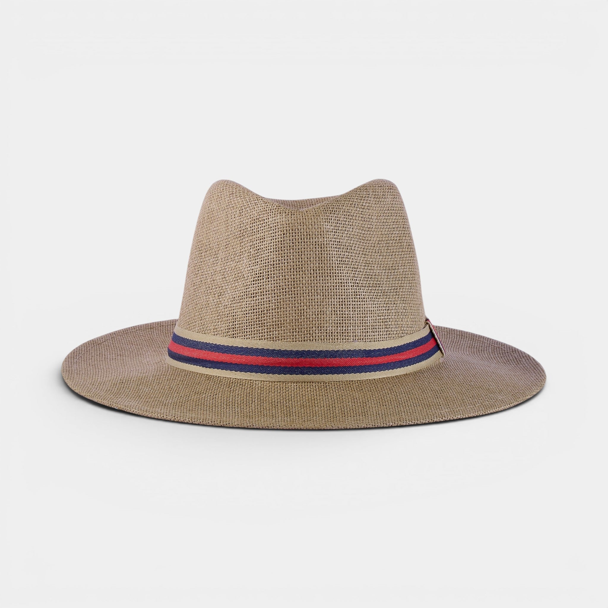 ICONIC STRAW FEDORA HAT