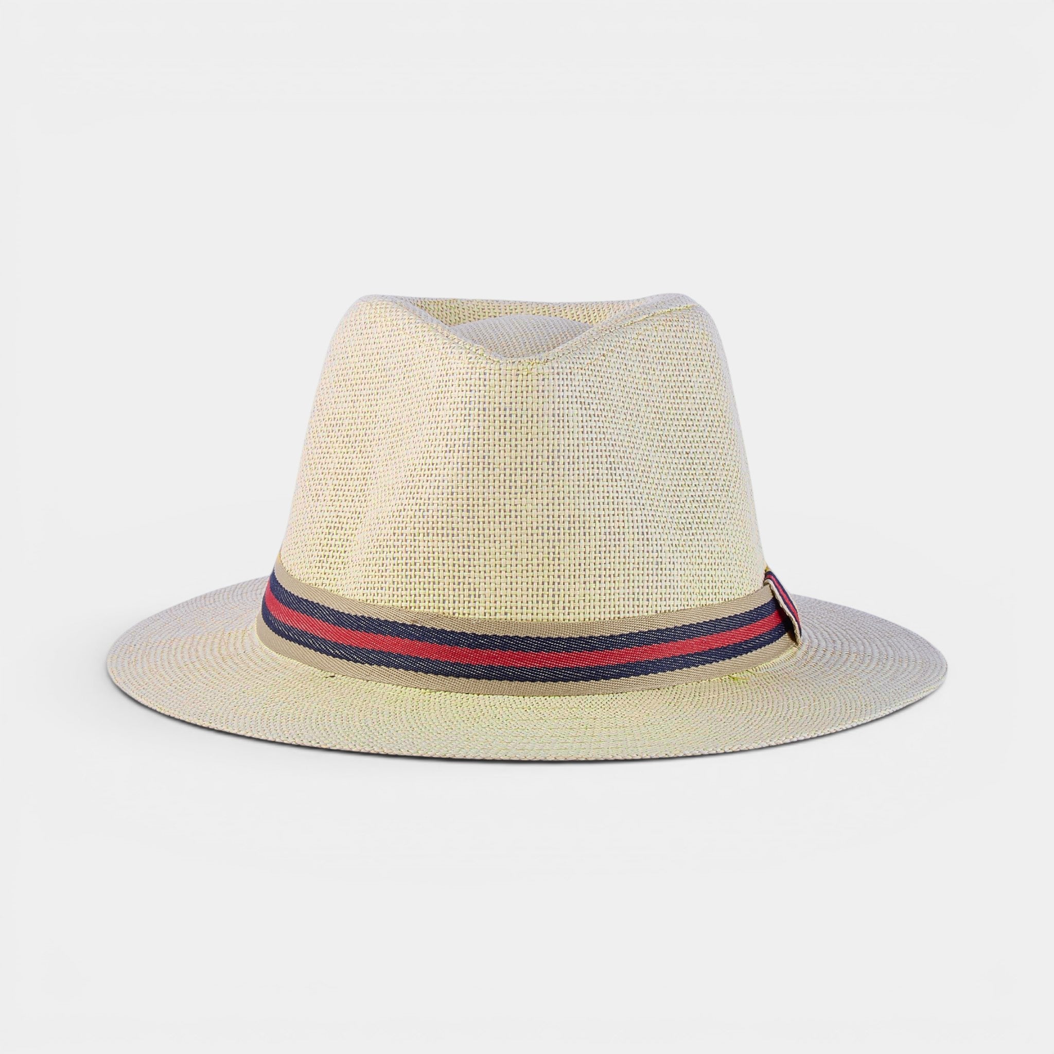 HARBOR LINE STRAW HAT