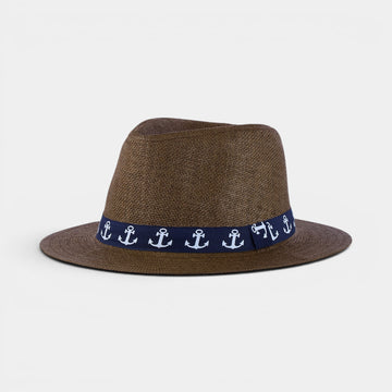 ANCHOR COAST  STRAW HAT