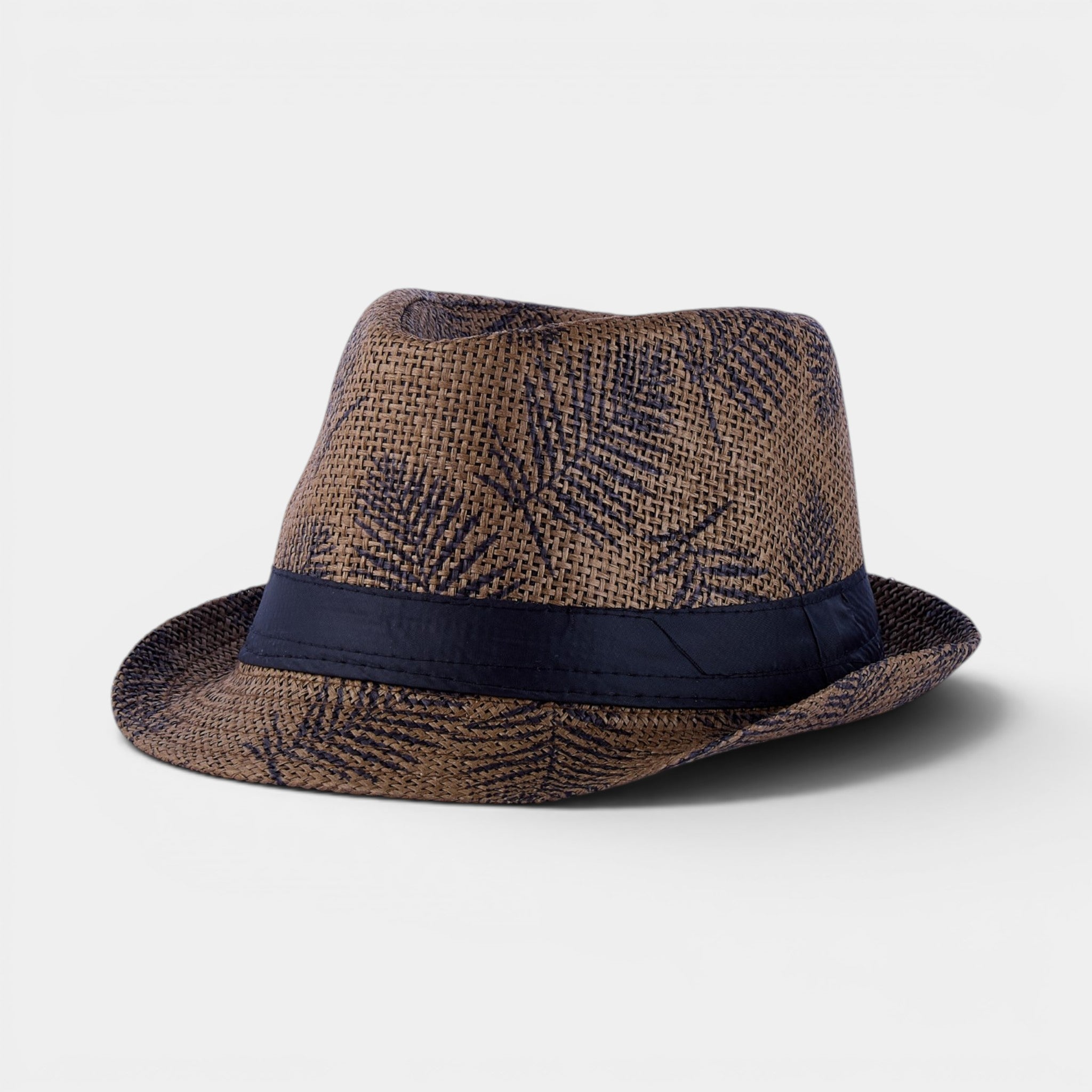 COASTLINE TRILBY STRAW FEDORA HAT