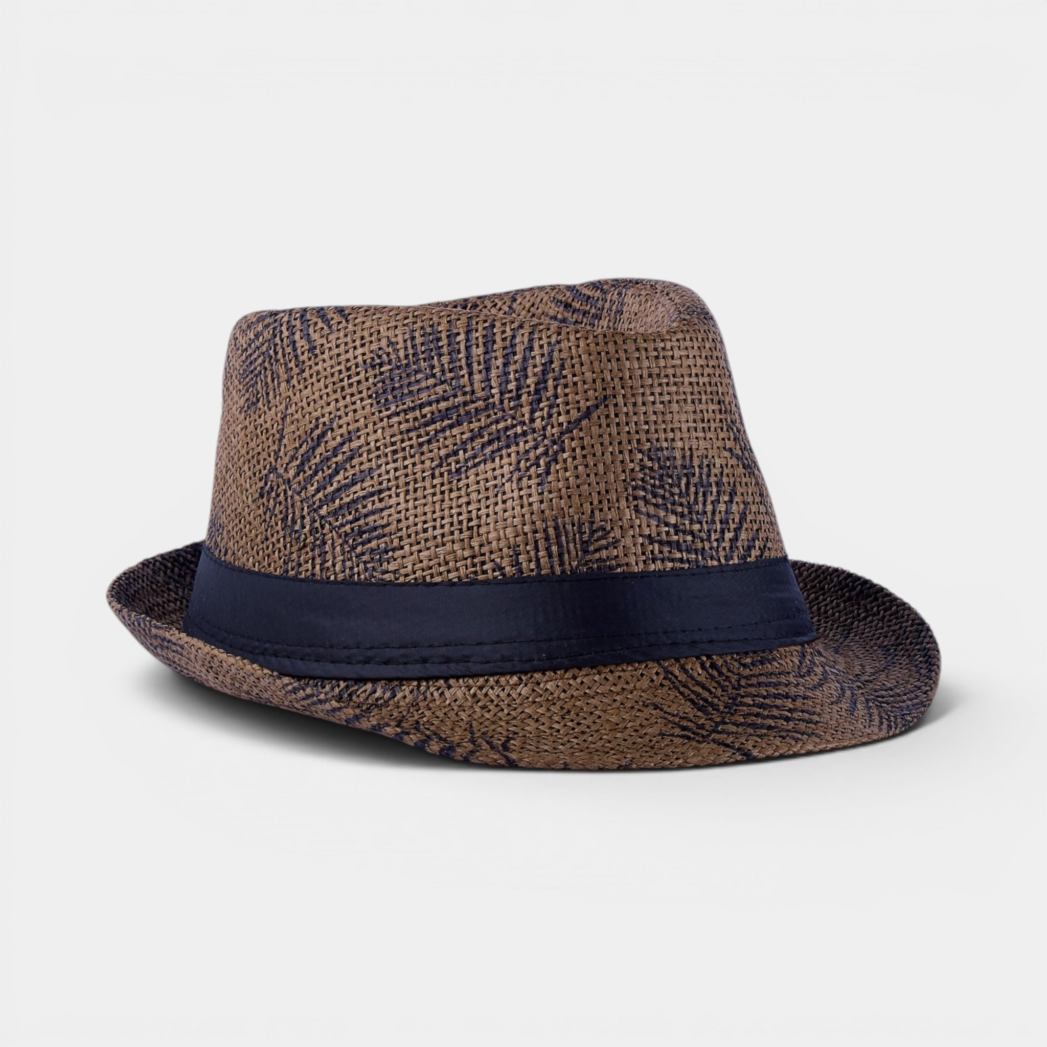 COASTLINE TRILBY STRAW FEDORA HAT