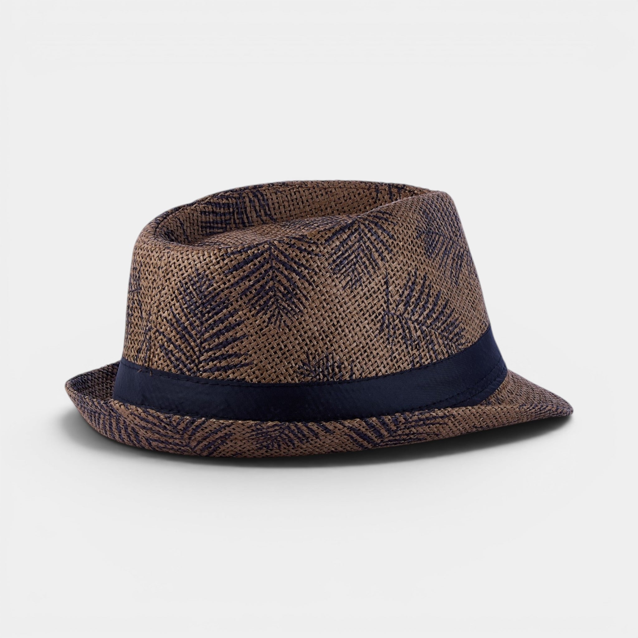 COASTLINE TRILBY STRAW FEDORA HAT