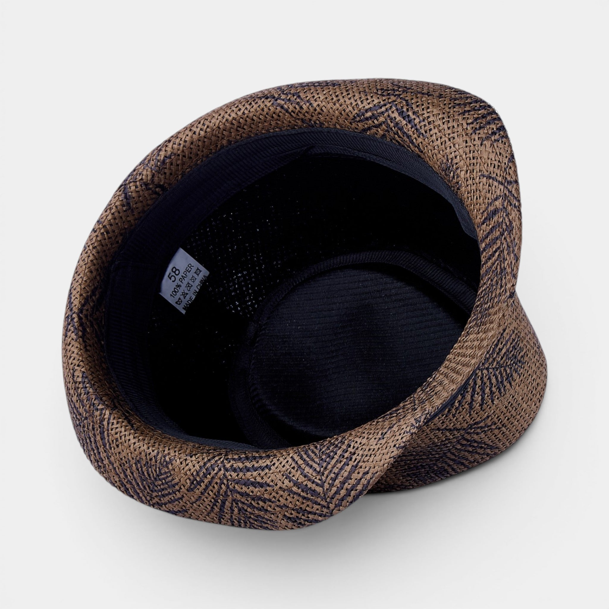 COASTLINE TRILBY STRAW FEDORA HAT