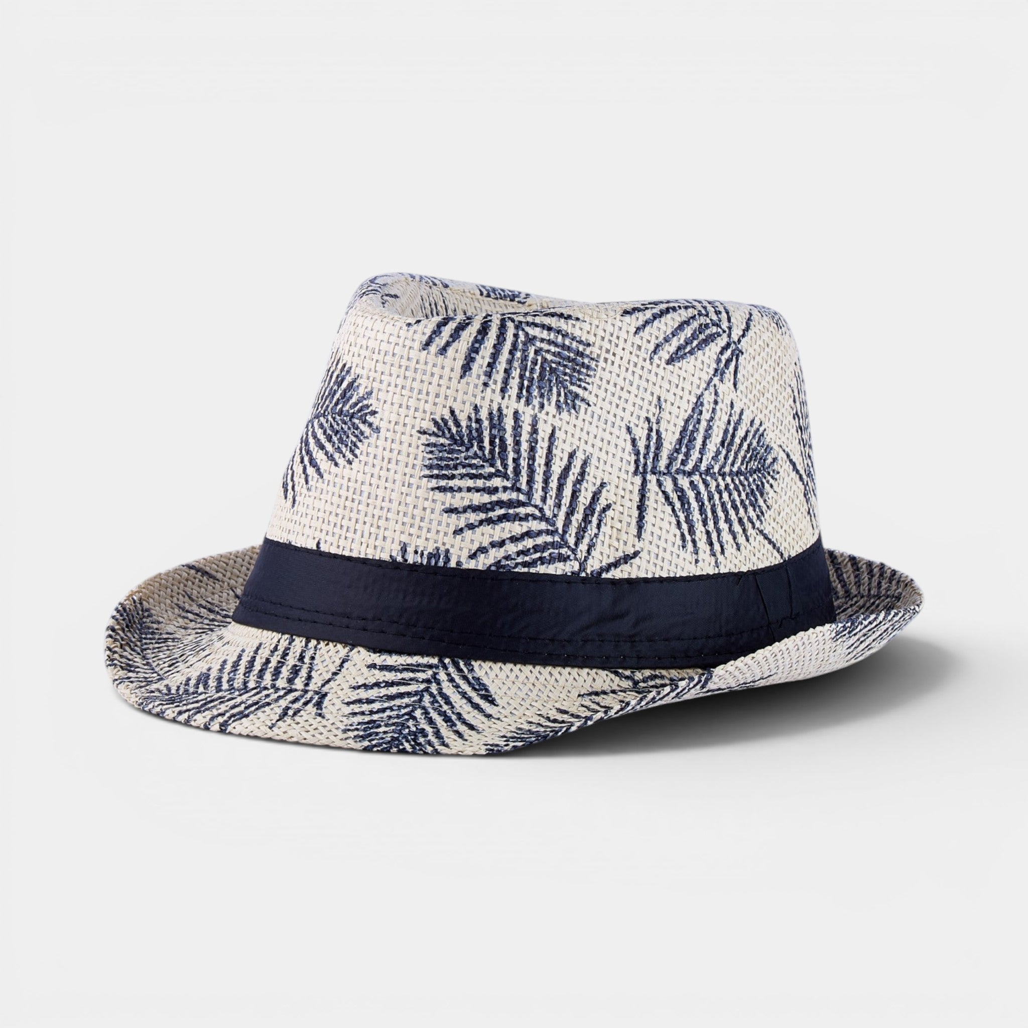 COASTLINE TRILBY STRAW FEDORA HAT