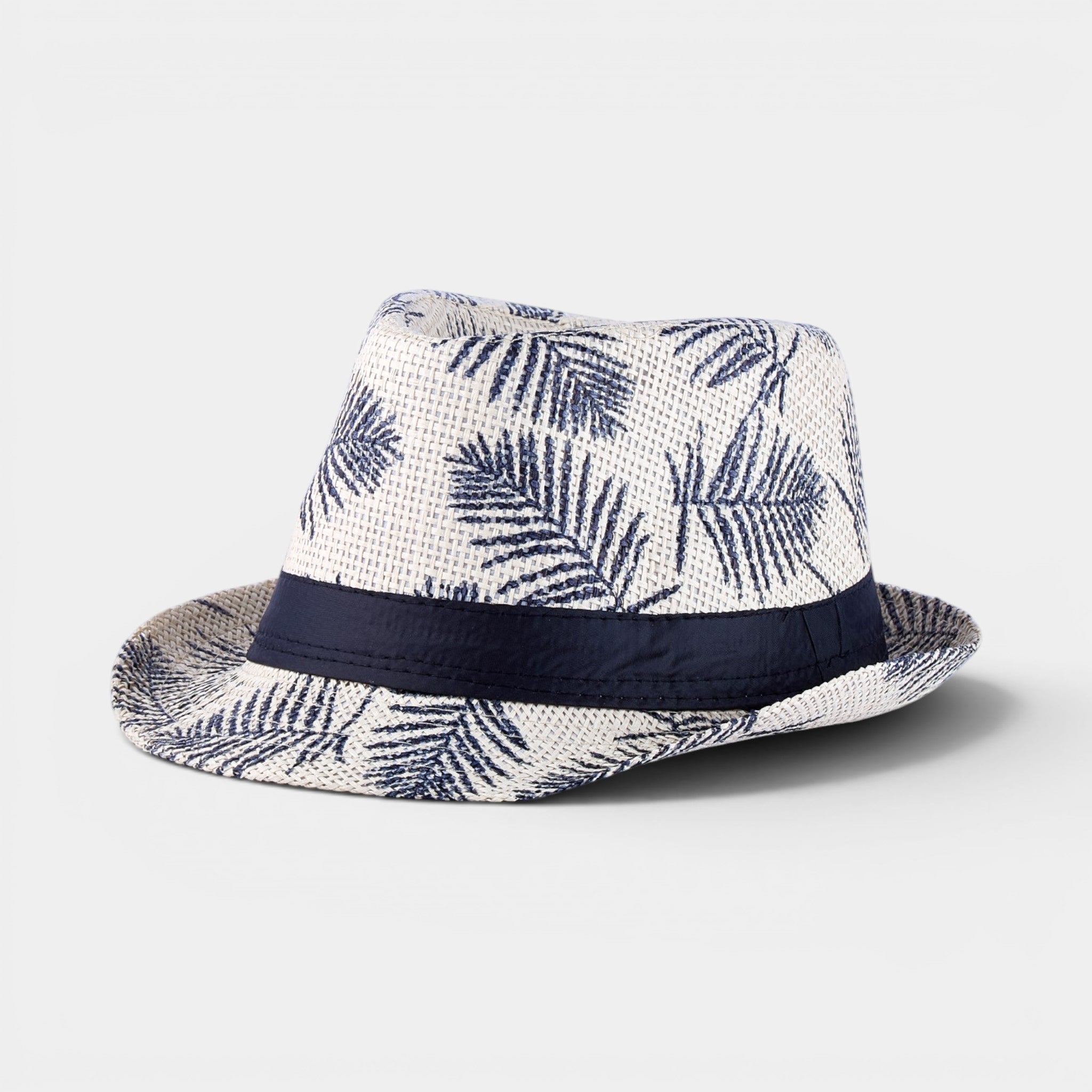 COASTLINE TRILBY STRAW FEDORA HAT