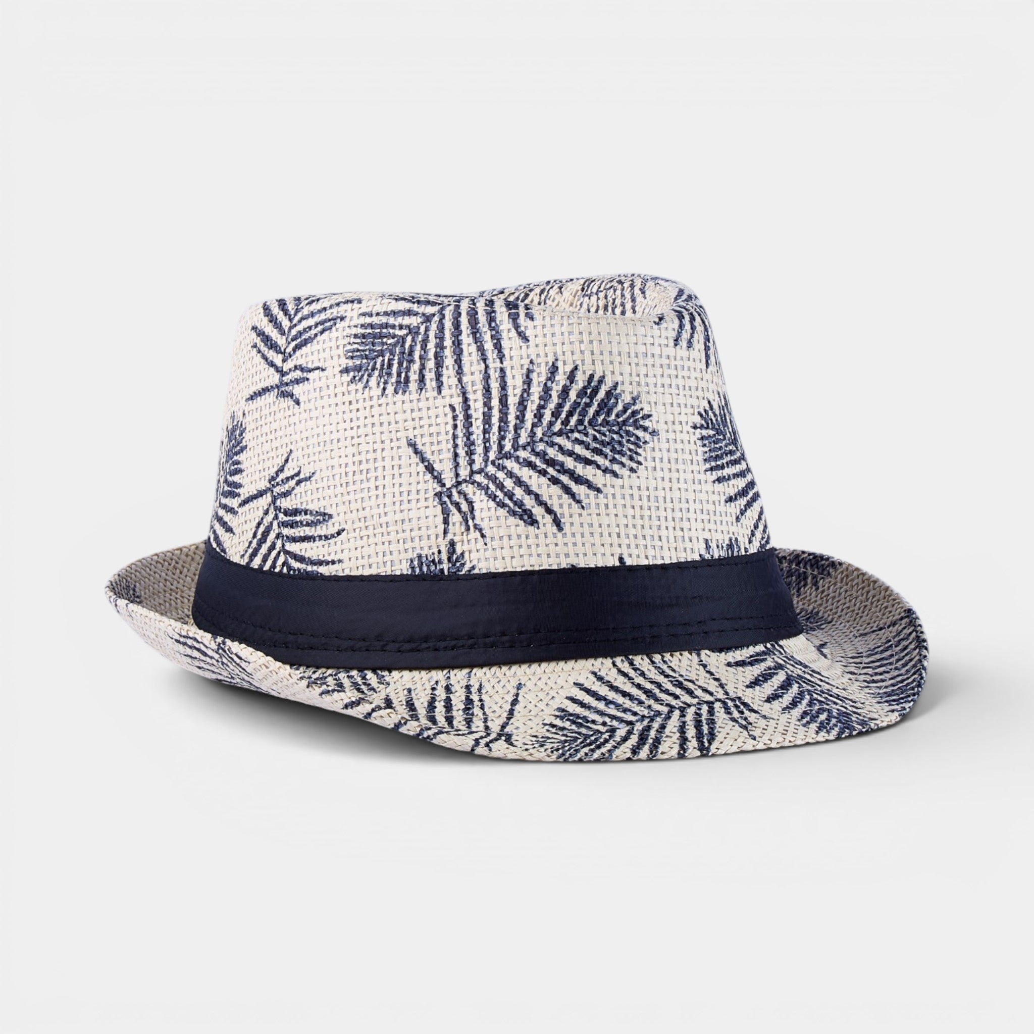 COASTLINE TRILBY STRAW FEDORA HAT