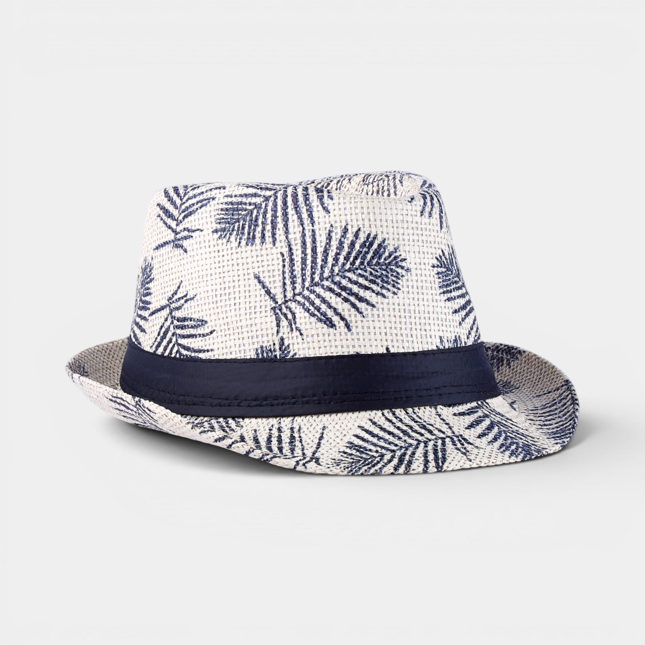 COASTLINE TRILBY STRAW FEDORA HAT