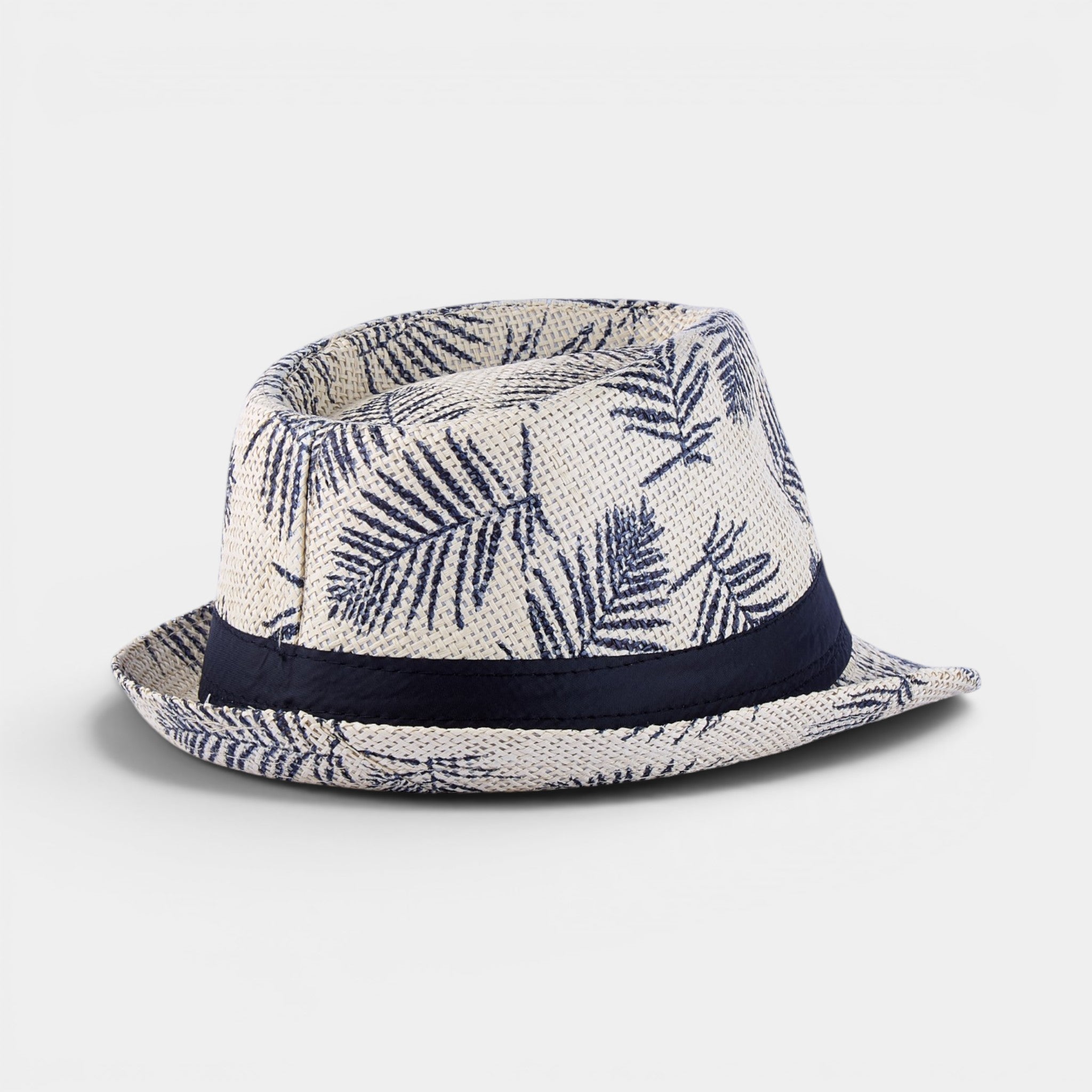 COASTLINE TRILBY STRAW FEDORA HAT