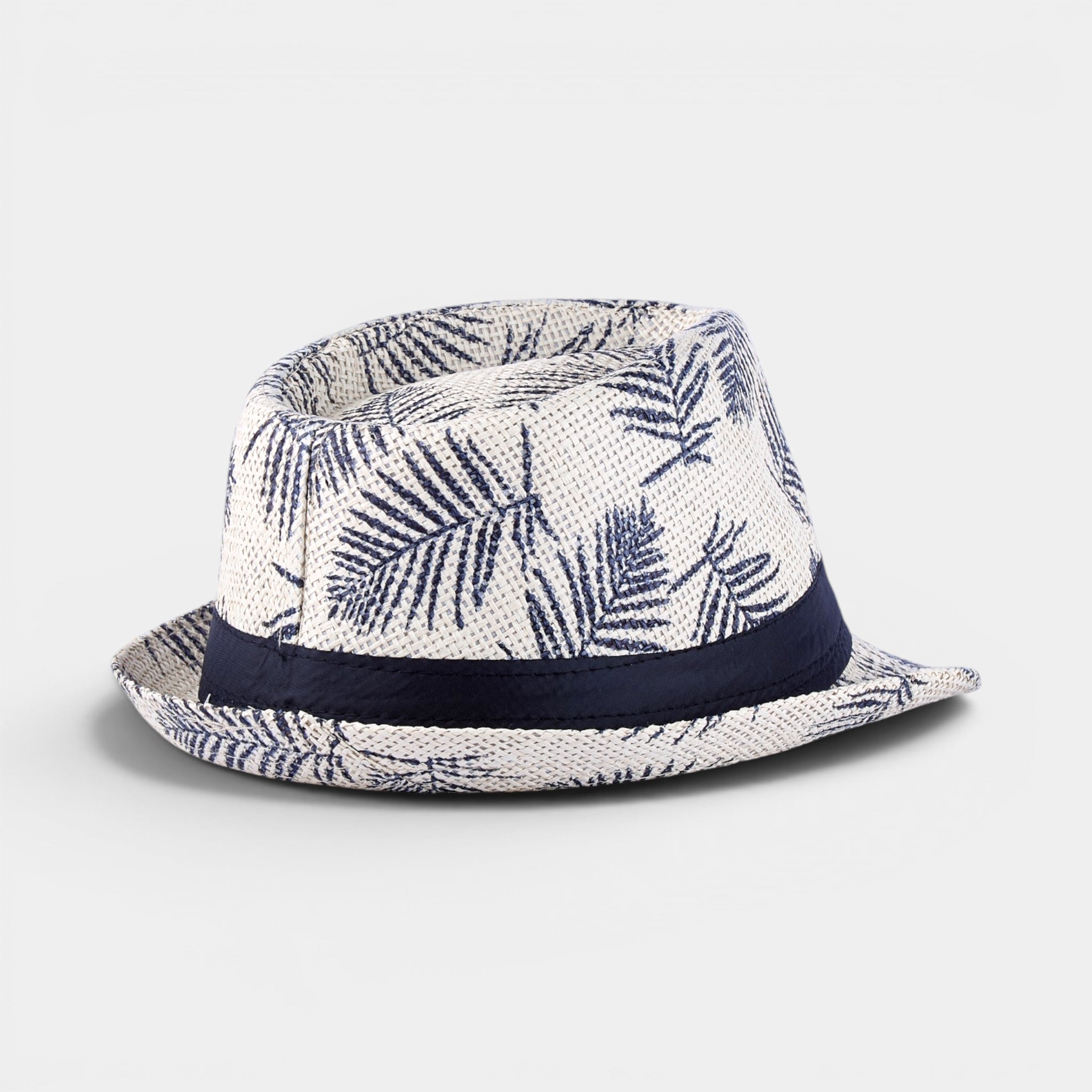 COASTLINE TRILBY STRAW FEDORA HAT
