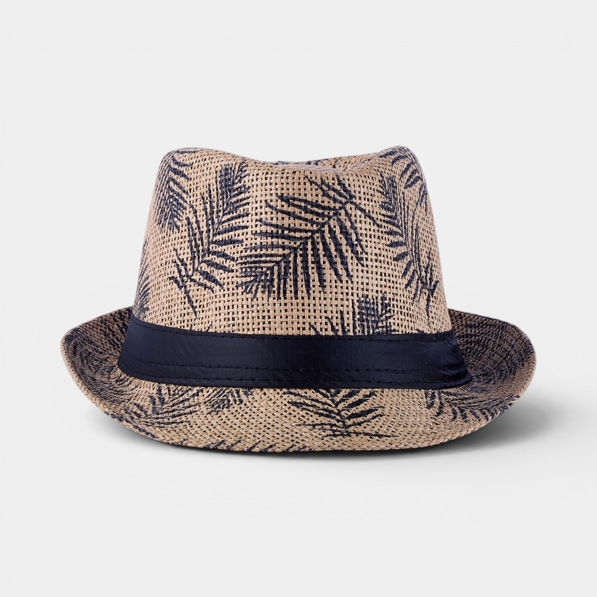 COASTLINE TRILBY STRAW FEDORA HAT