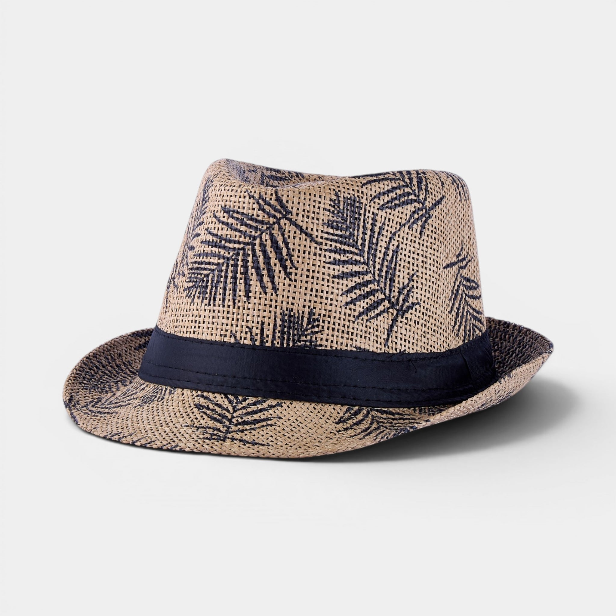 COASTLINE TRILBY STRAW FEDORA HAT