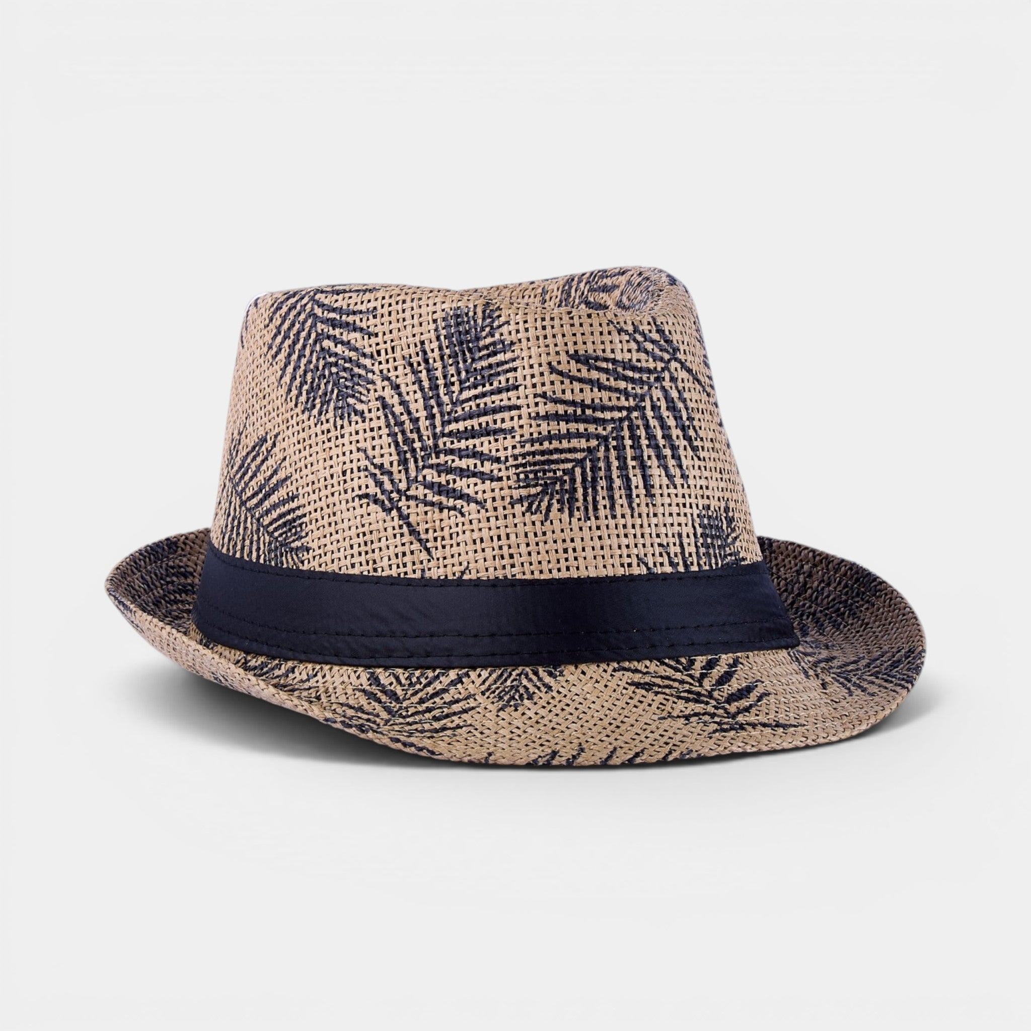 COASTLINE TRILBY STRAW FEDORA HAT
