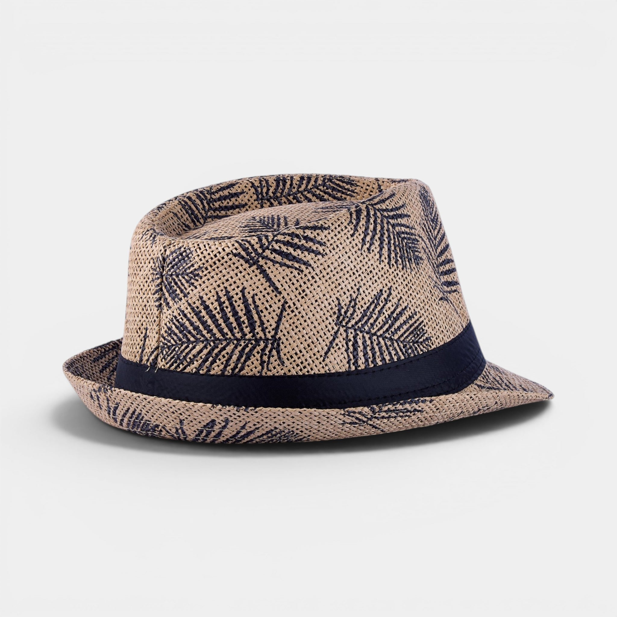COASTLINE TRILBY STRAW FEDORA HAT
