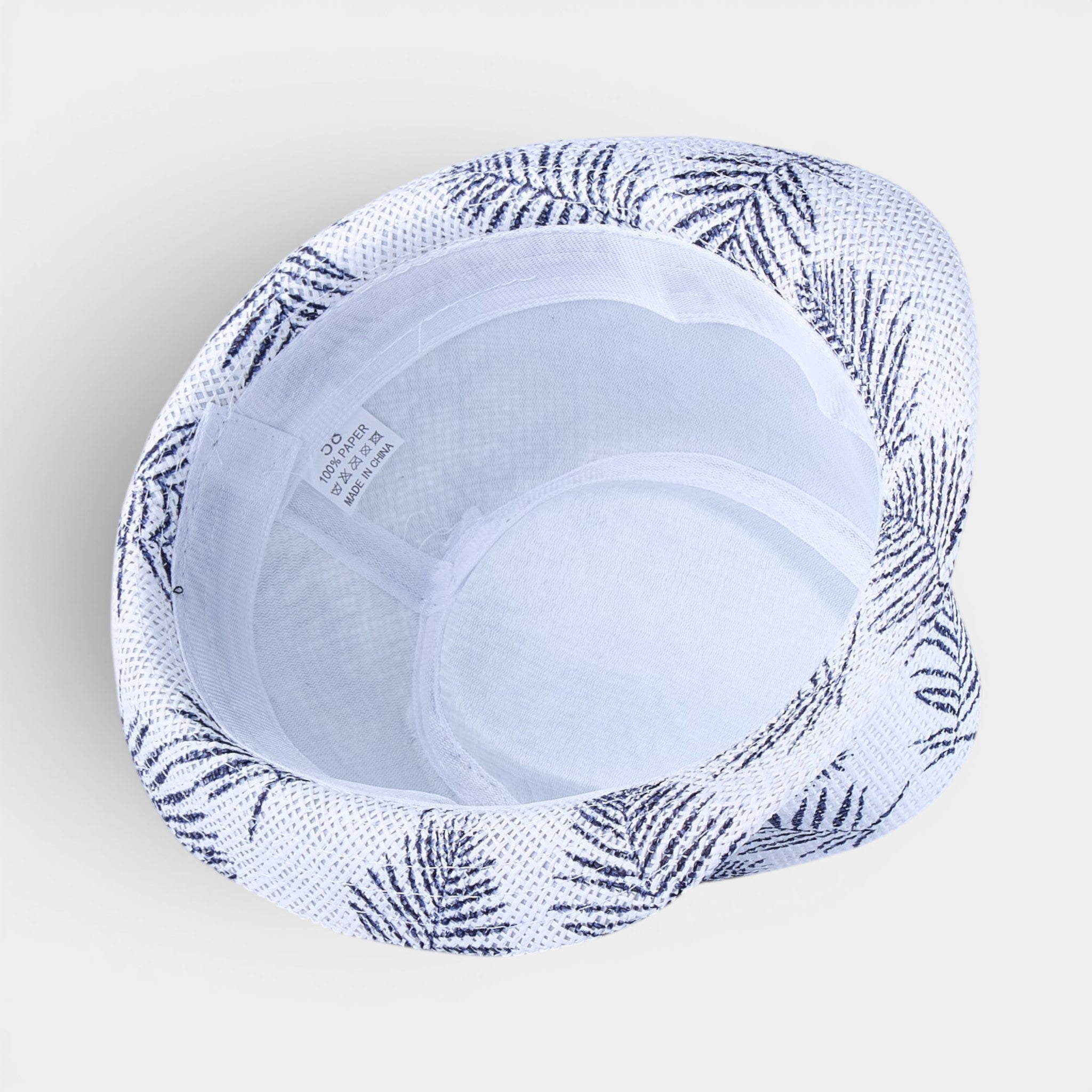COASTLINE TRILBY STRAW FEDORA HAT